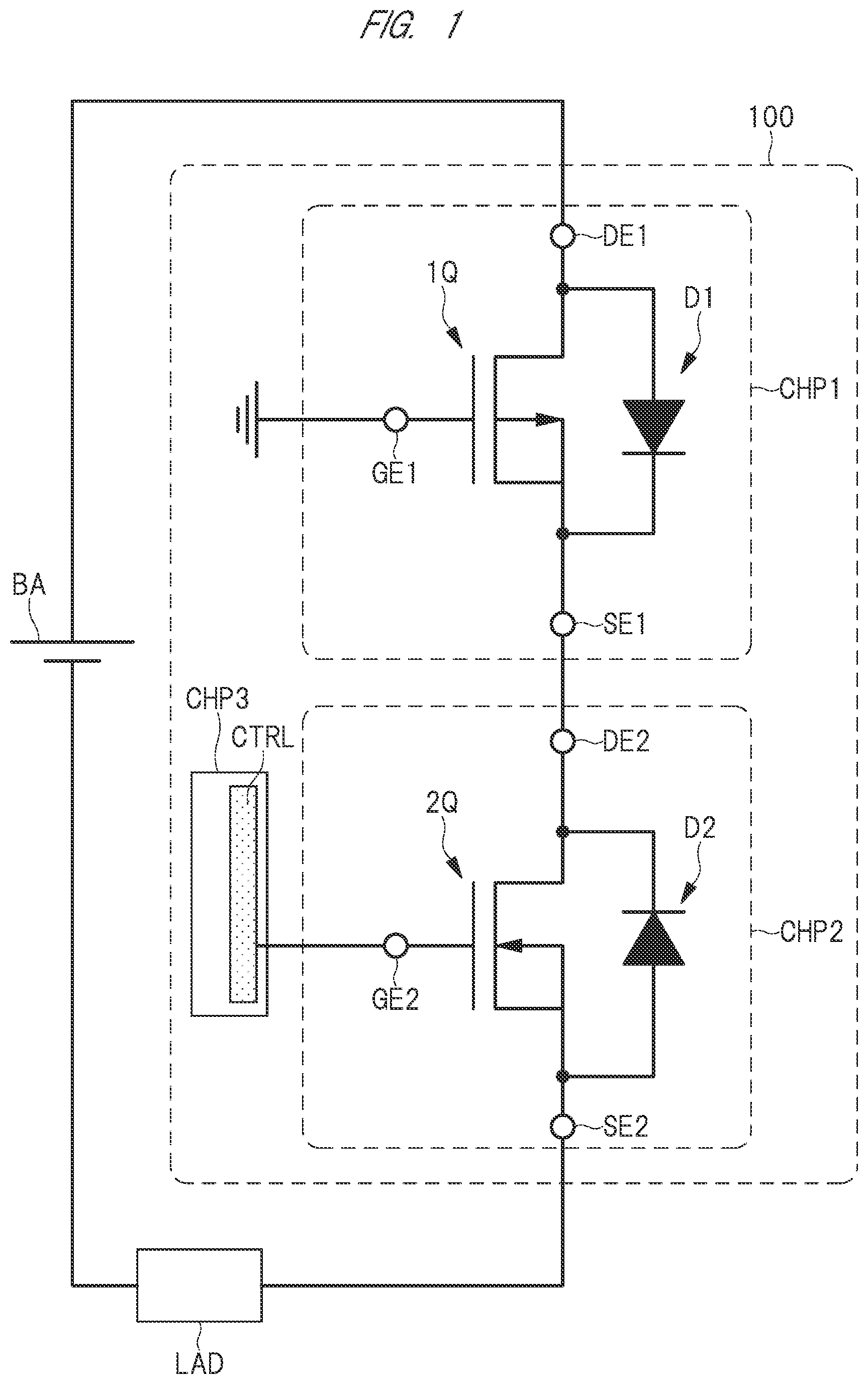 Patent US12564100 — Semiconductor device and circuit device — Figure 1
