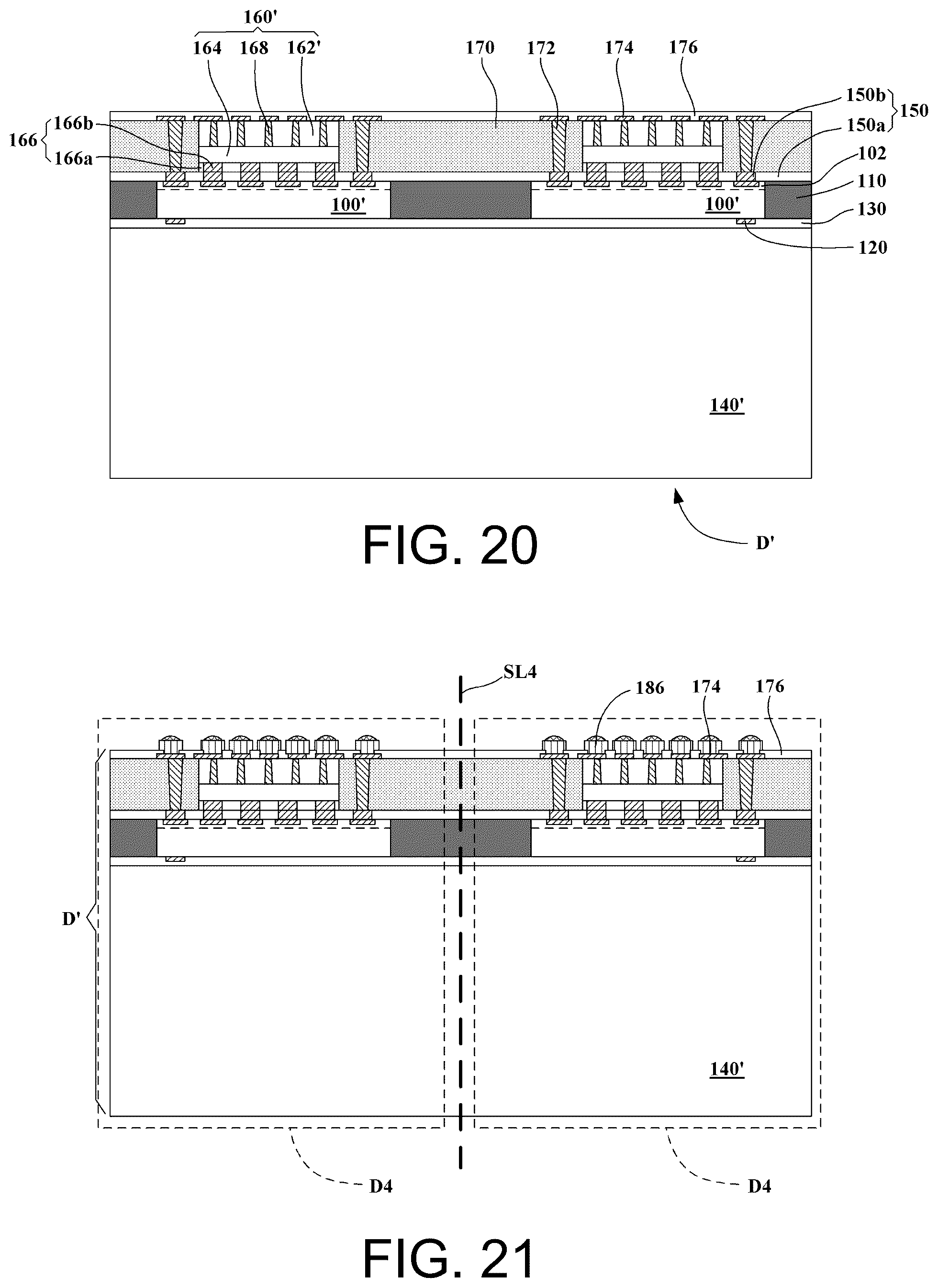 Patent US12564108 Figure 10 – Package structure and method of fabricating the same