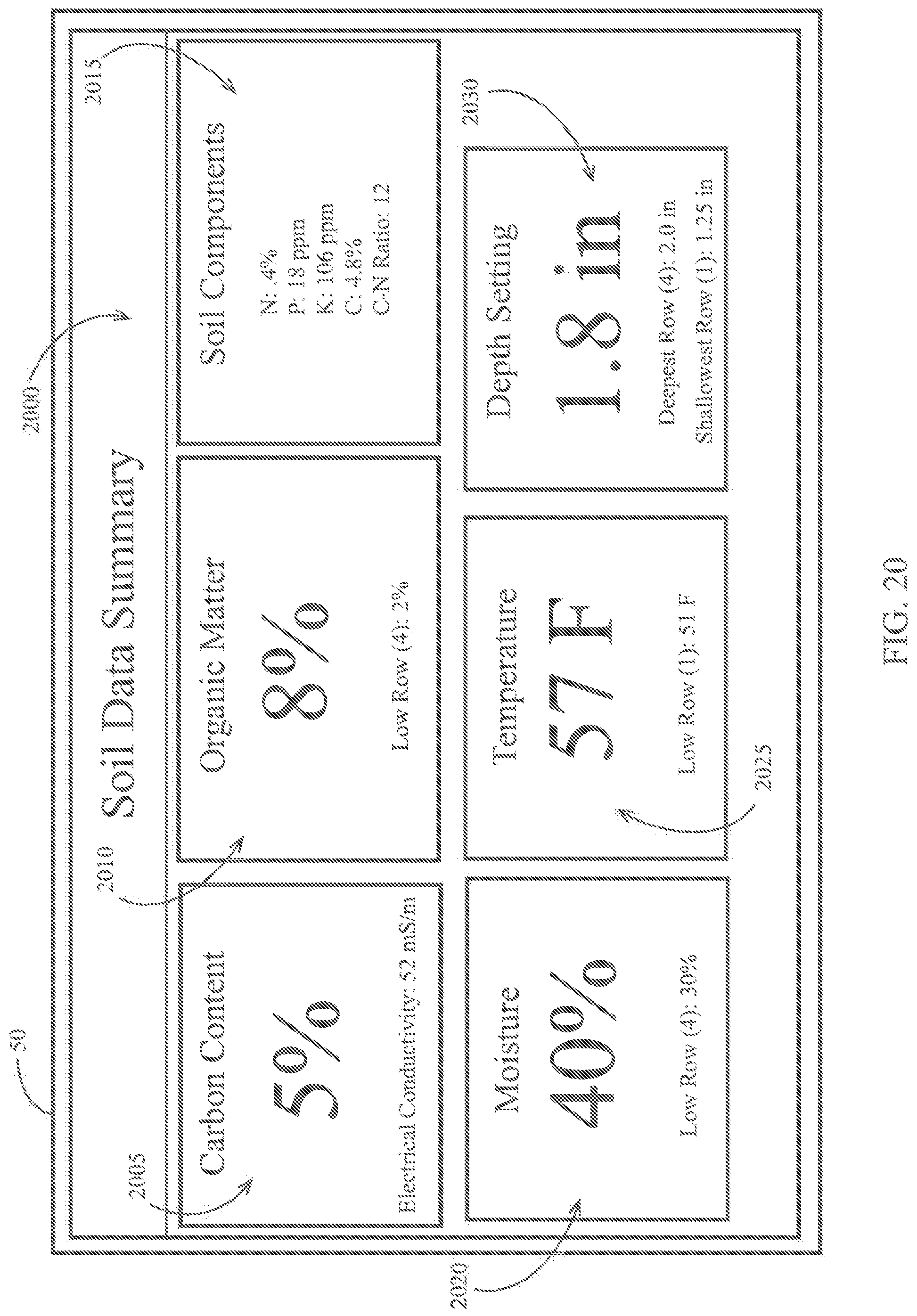 Patent US12564122 Figure 16 – Systems and apparatuses for soil and seed monitoring