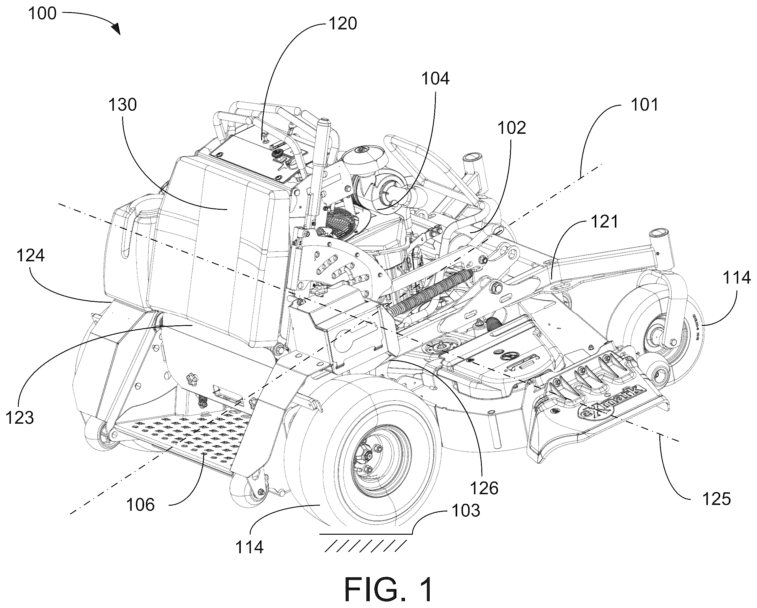 Patent US12564128 — Magnetic panel for utility vehicle — Figure 1