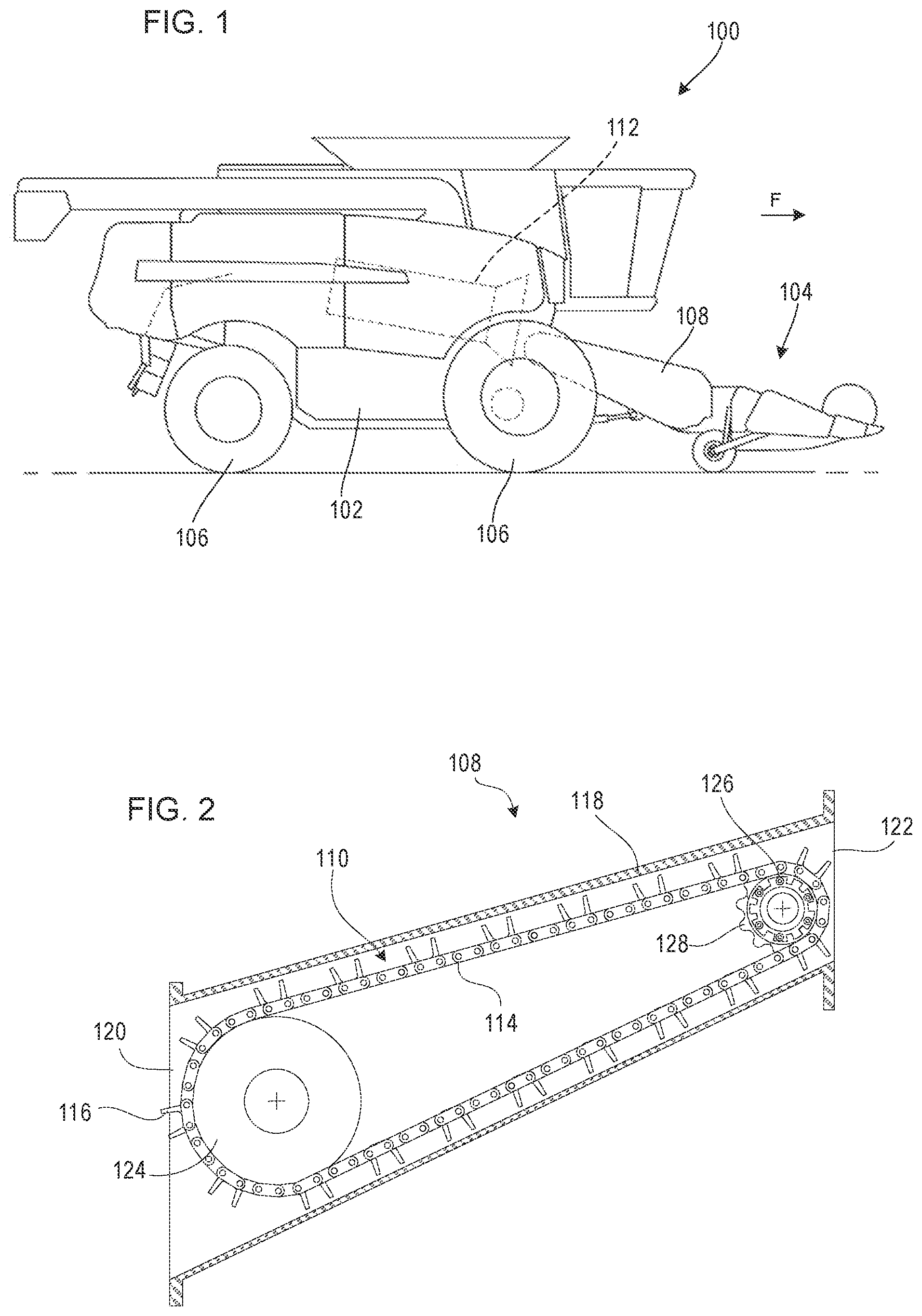 Patent US12564135 — Split topshaft sprocket for agricultural headers — Figure 1