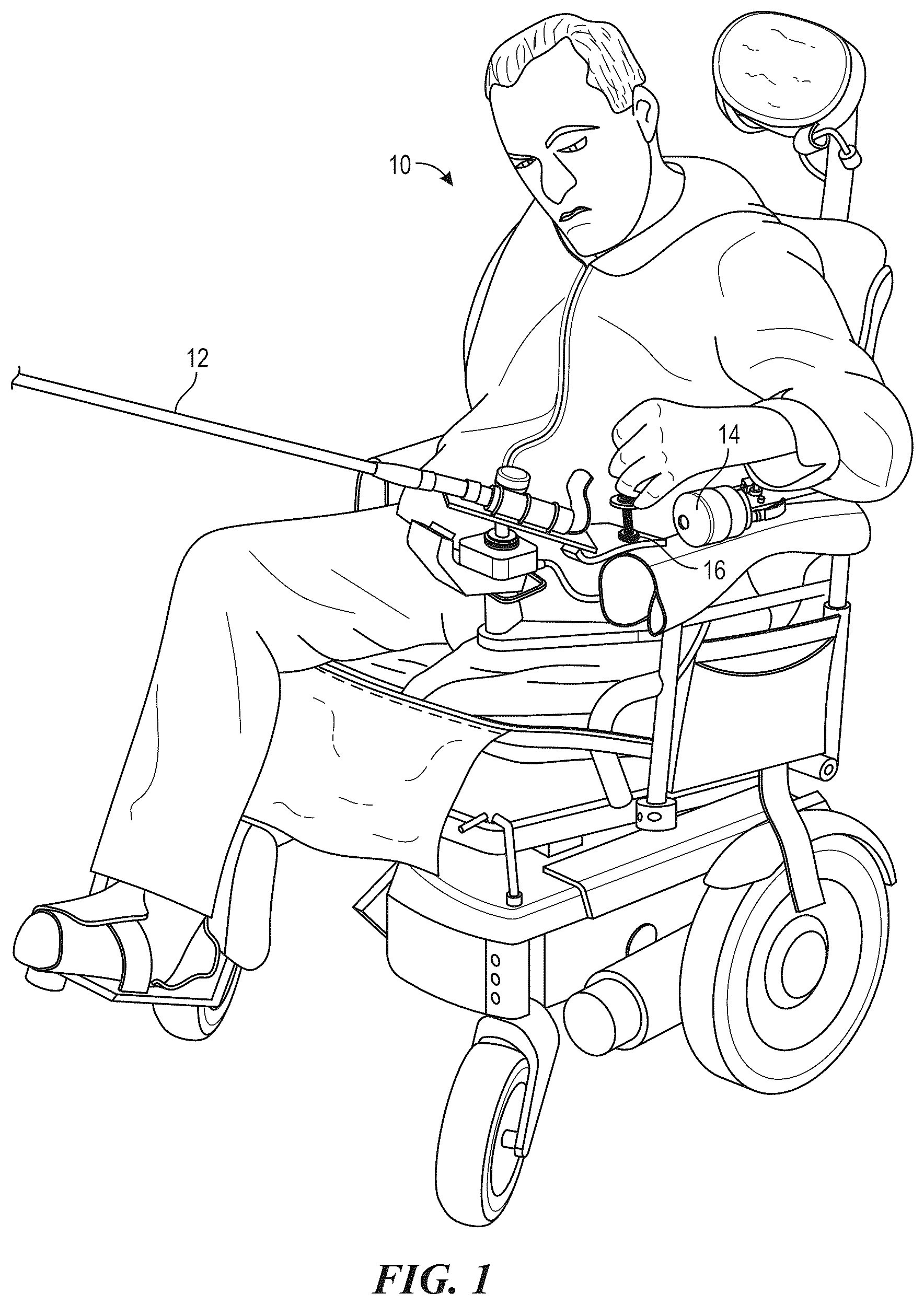 Patent US12564182 — Adaptive device for fishing — Figure 1