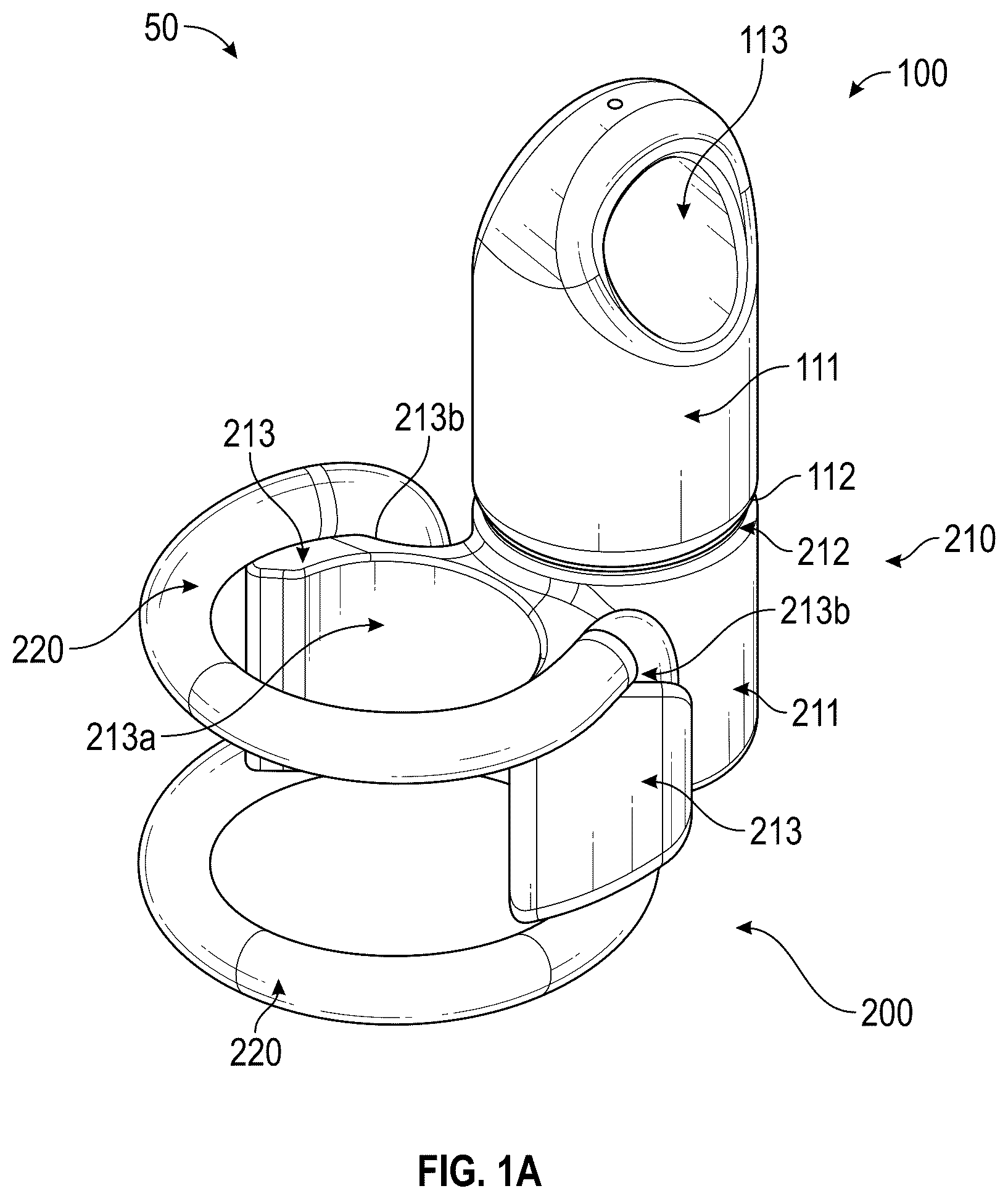 Patent US12564183 Figure 1 – Fishing rod capture device