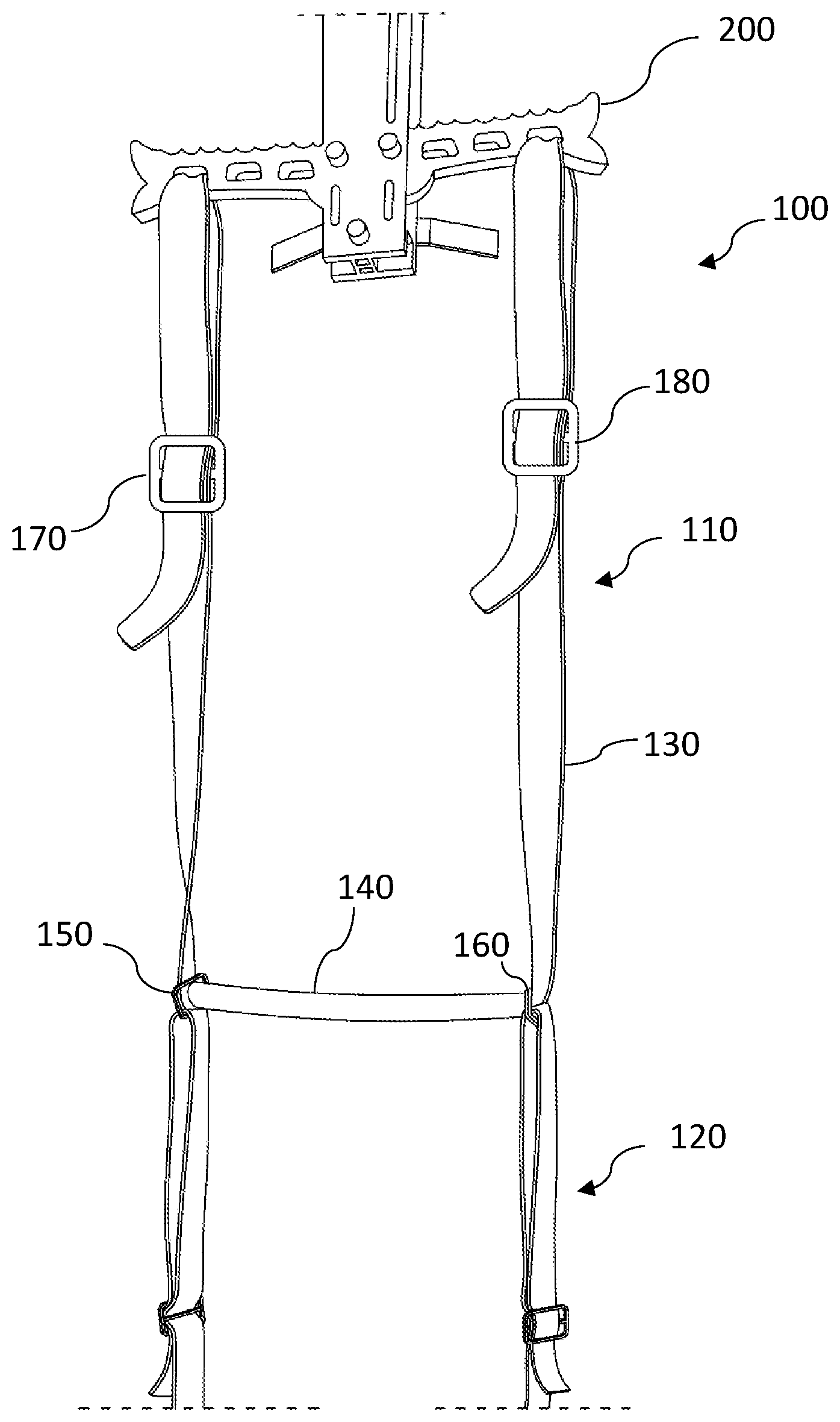 Patent US12564186 — Climbing aid — Figure 1