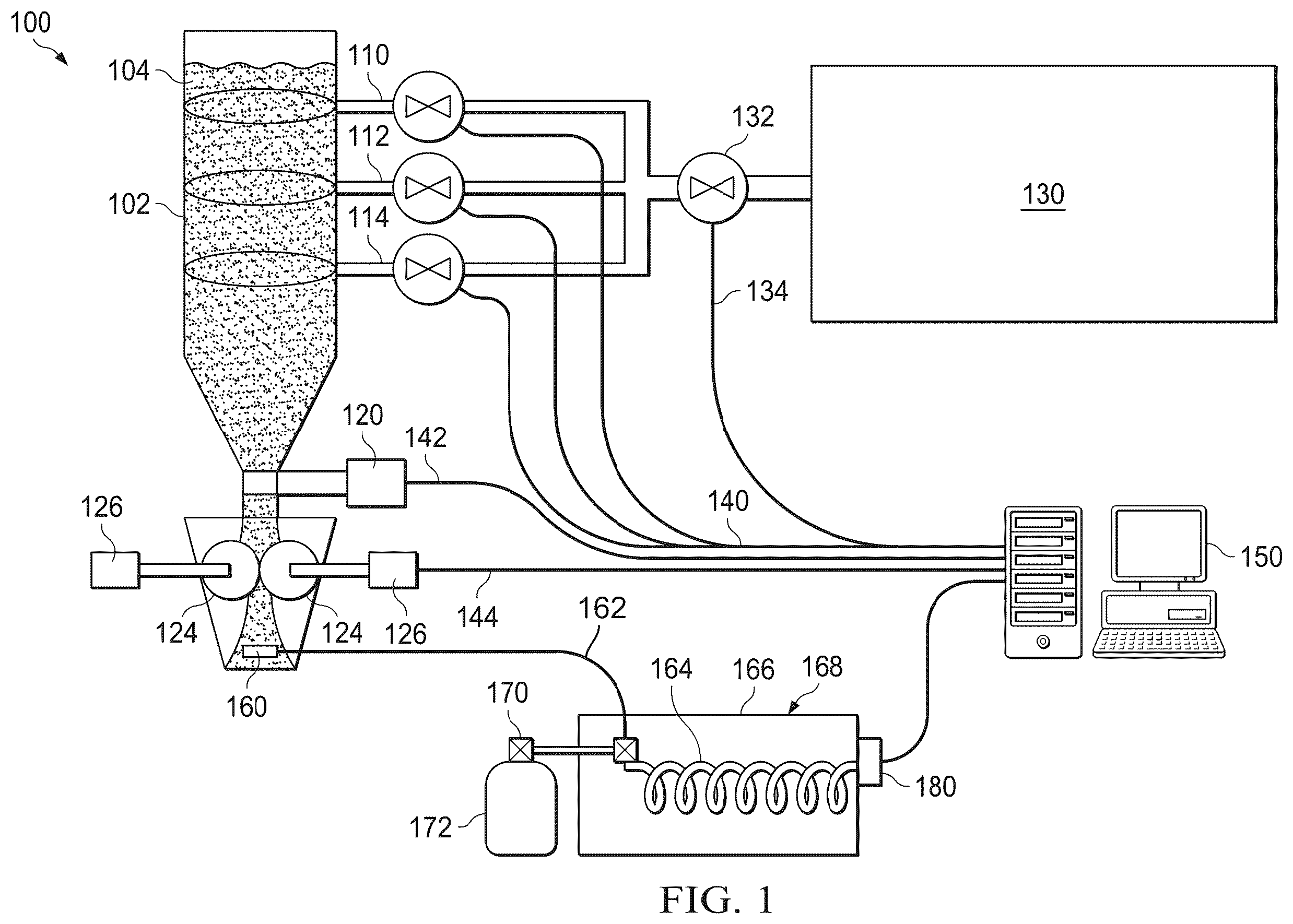 Patent US12564204 — System and method for steam flaking of grains — Figure 1