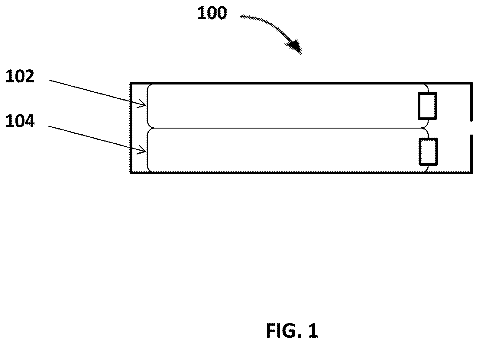 Patent US12564218 — Dual-chamber aerosol dispenser — Figure 1