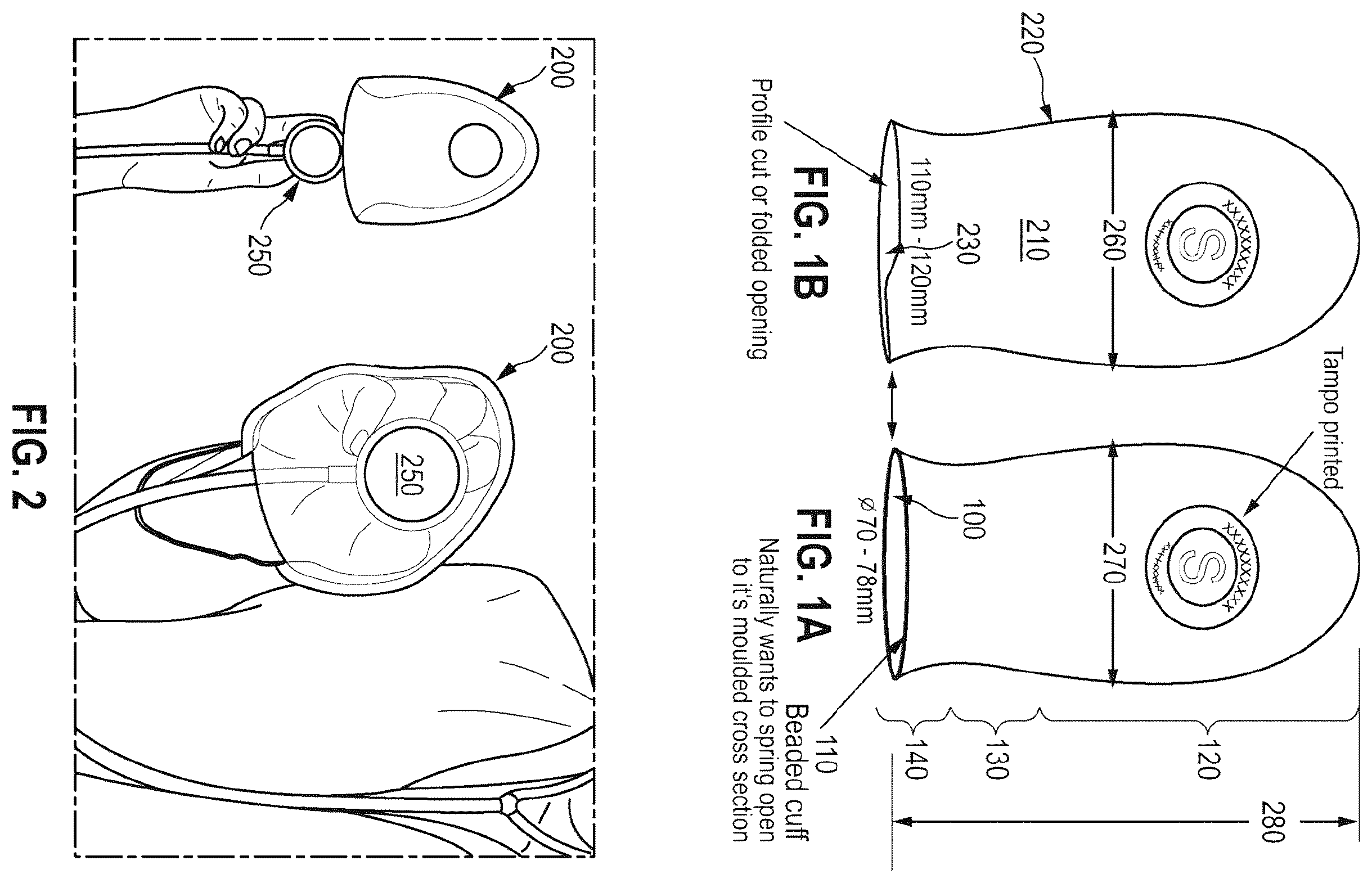 Patent US12564229 — Medical hand covering — Figure 1