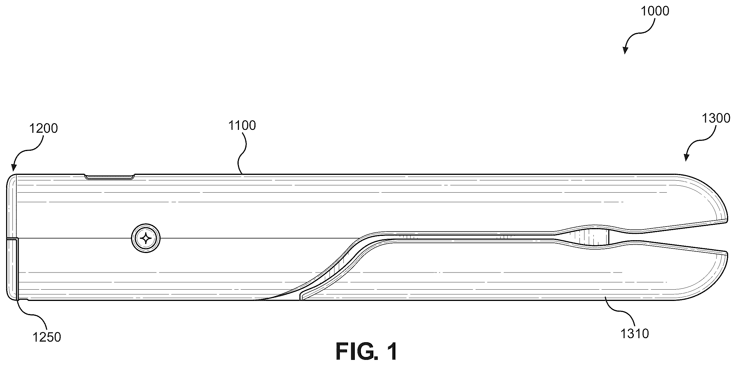 Patent US12564233 — Hair extensions stapler — Figure 1