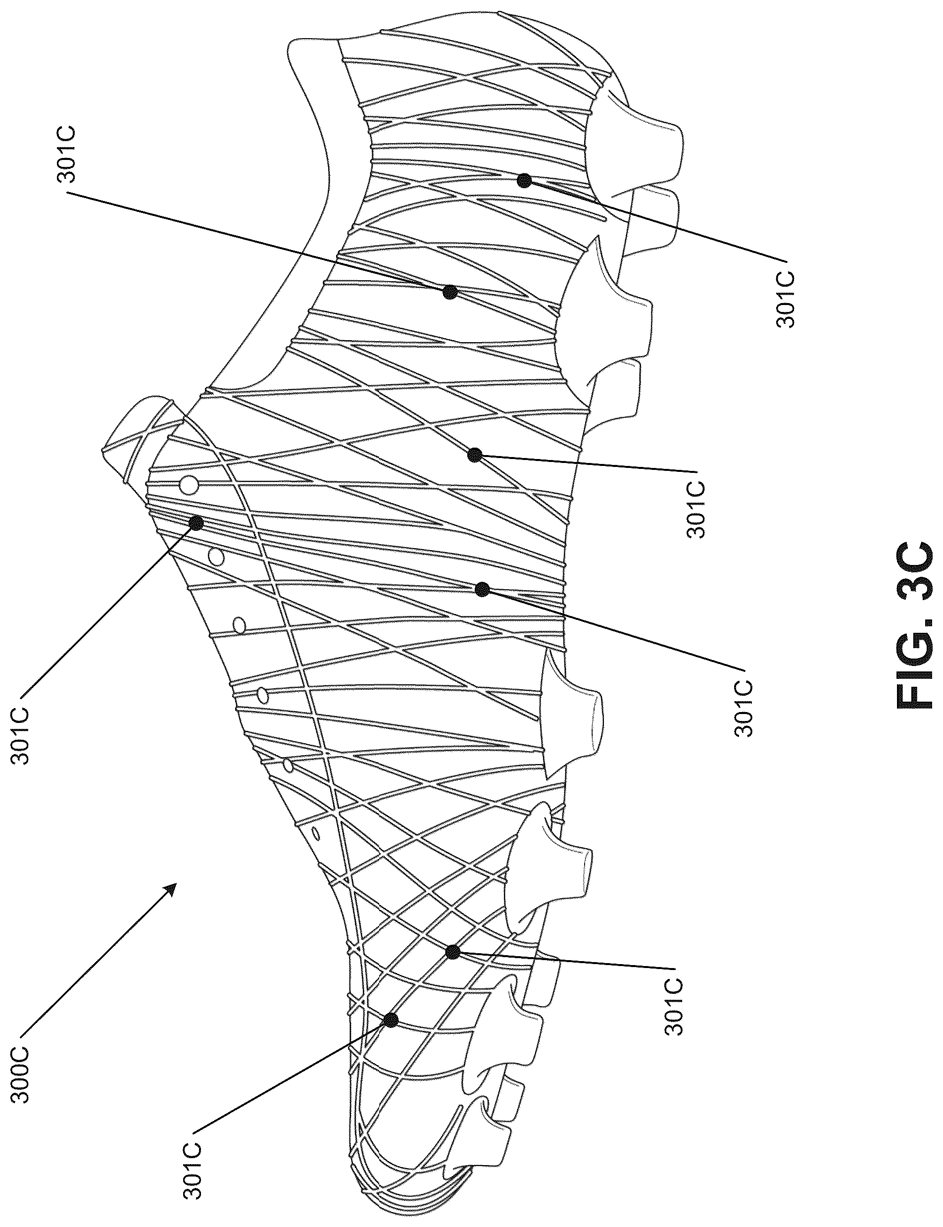 Patent US12564248 Figure 12 – Sole structures and articles of footwear having separate outsole and midsole components