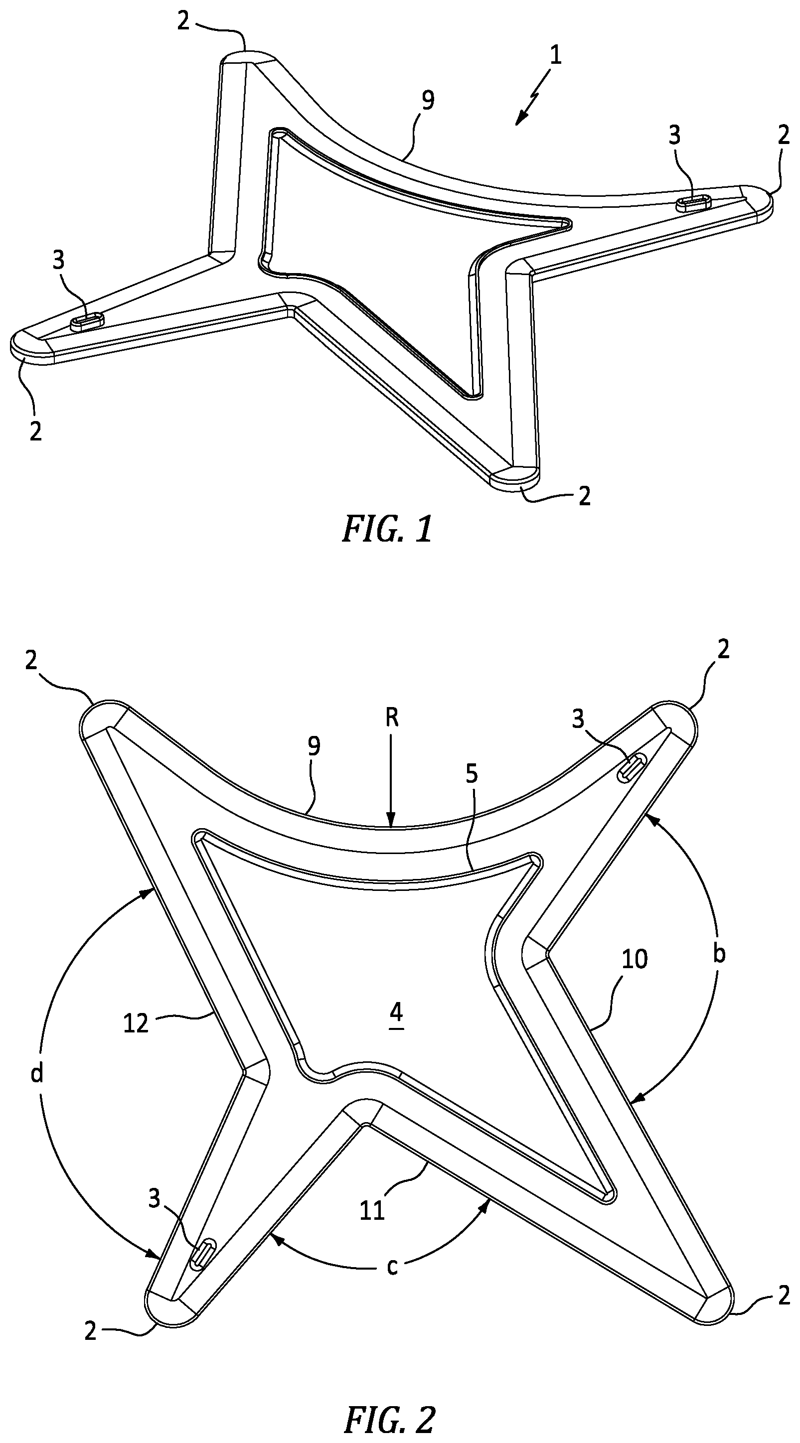 Patent US12564255 — Hair styling template — Figure 1