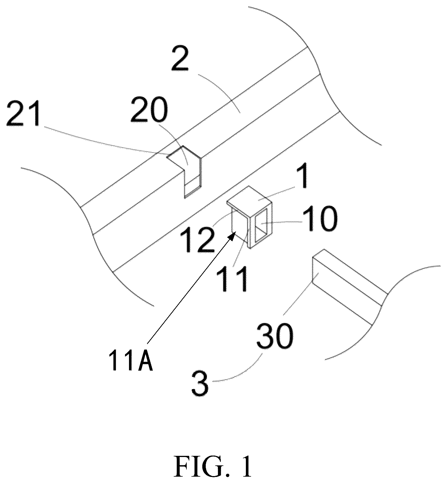 Patent US12564270 — Bushing and bed frame — Figure 1