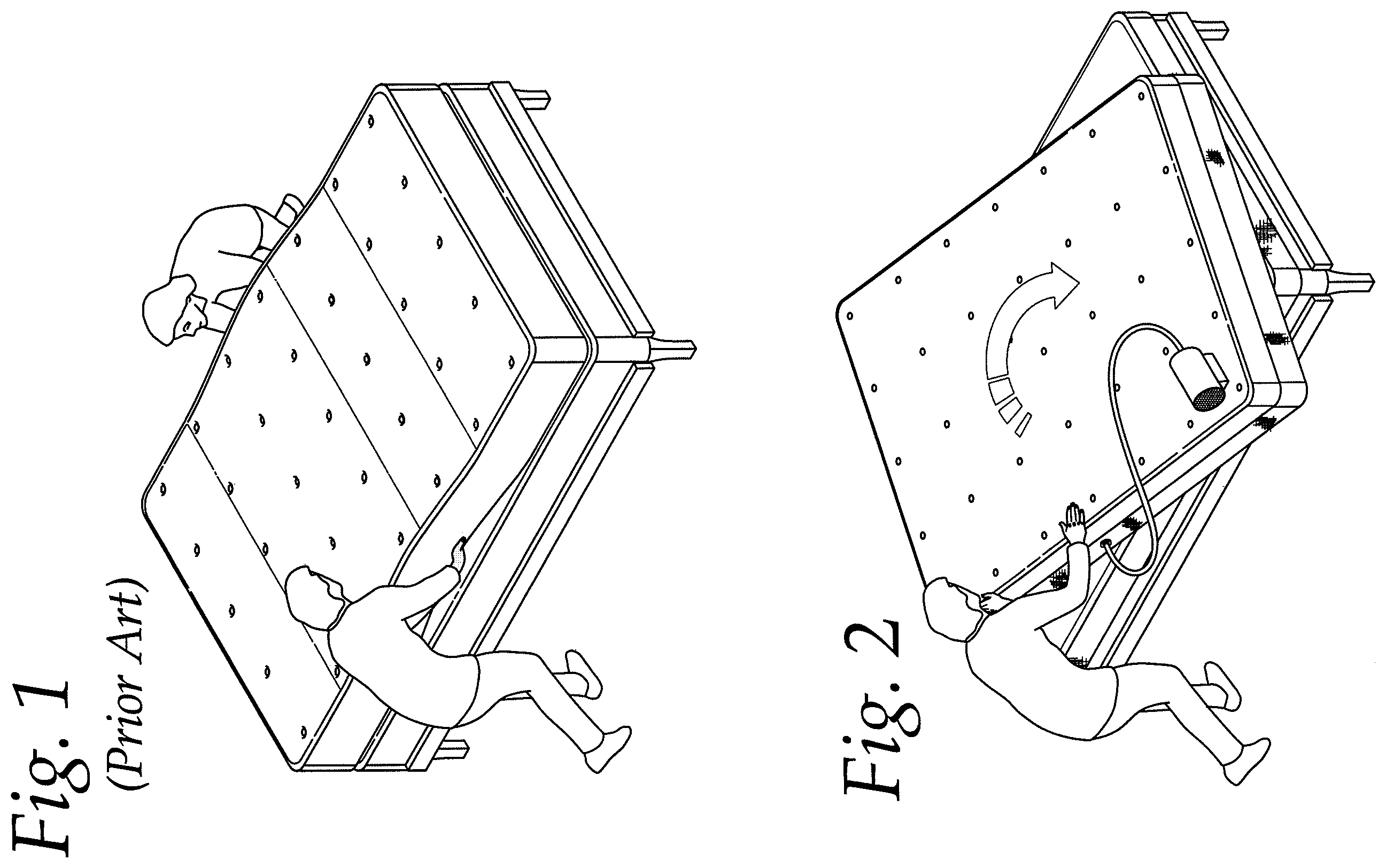 Patent US12564271 Figure 1 – Four-in-one mattress management system