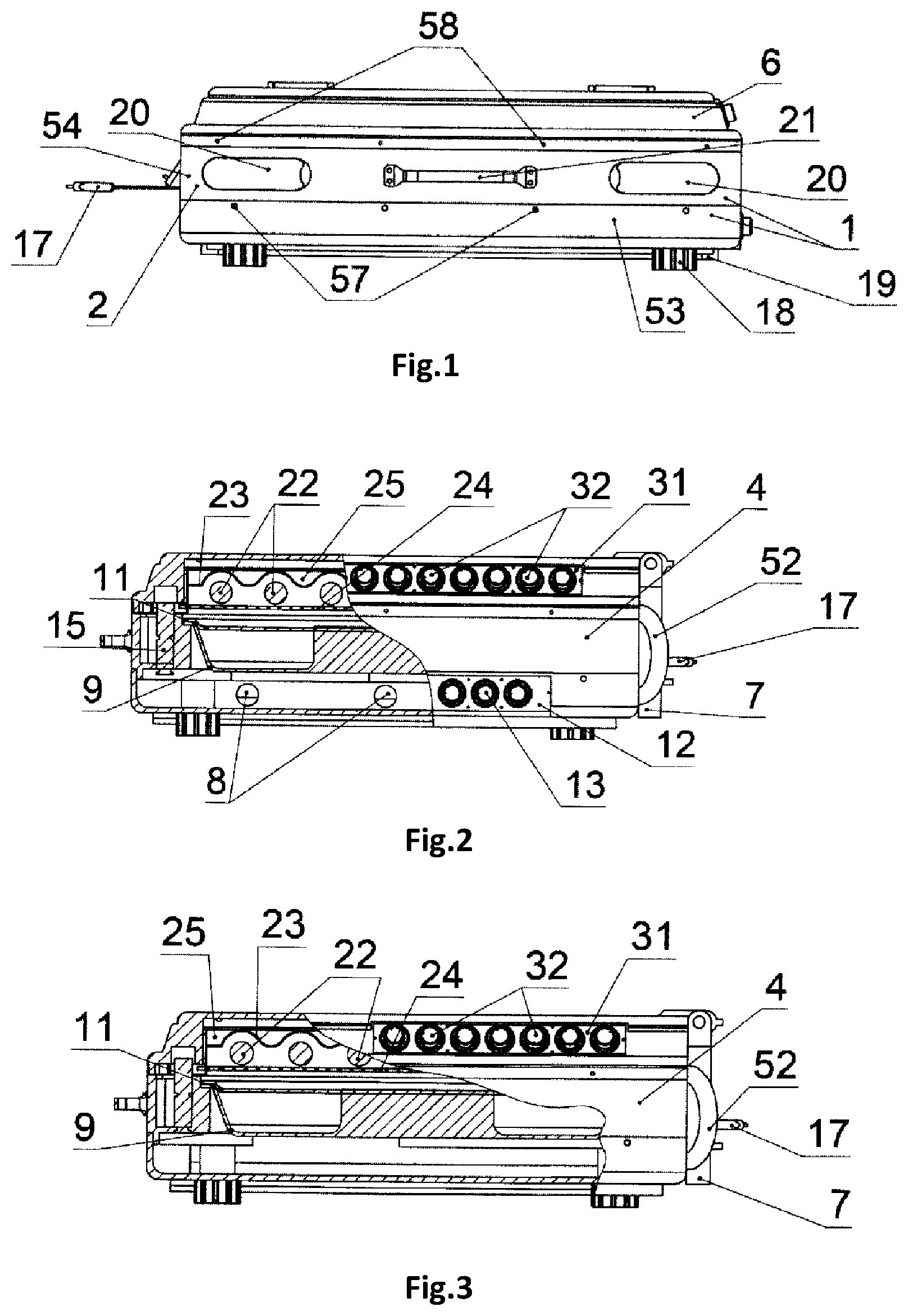 Patent US12564288 — Universal device for heat treating food products — Figure 1