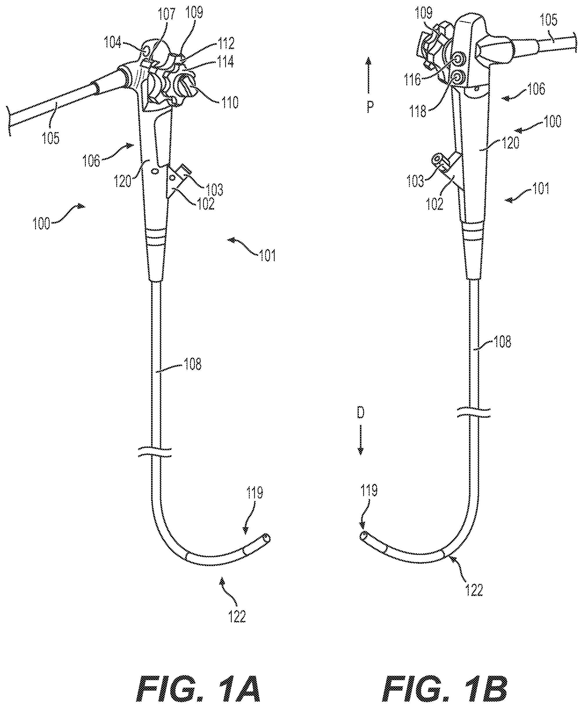 Patent US12564309 — Actuators for medical devices and related systems and methods — Figure 1