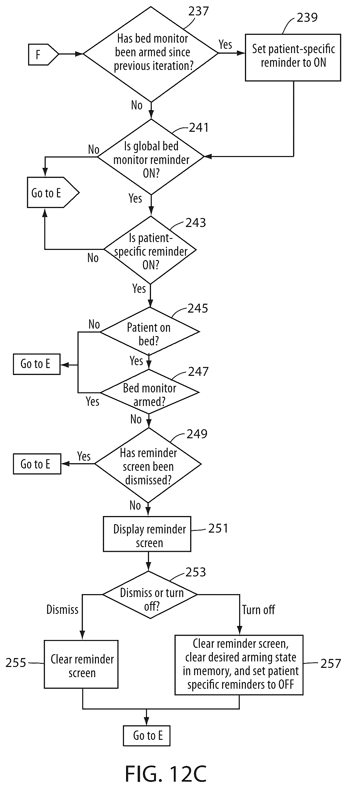 Patent US12564334 Figure 9 – Patient support apparatus with caregiver reminders