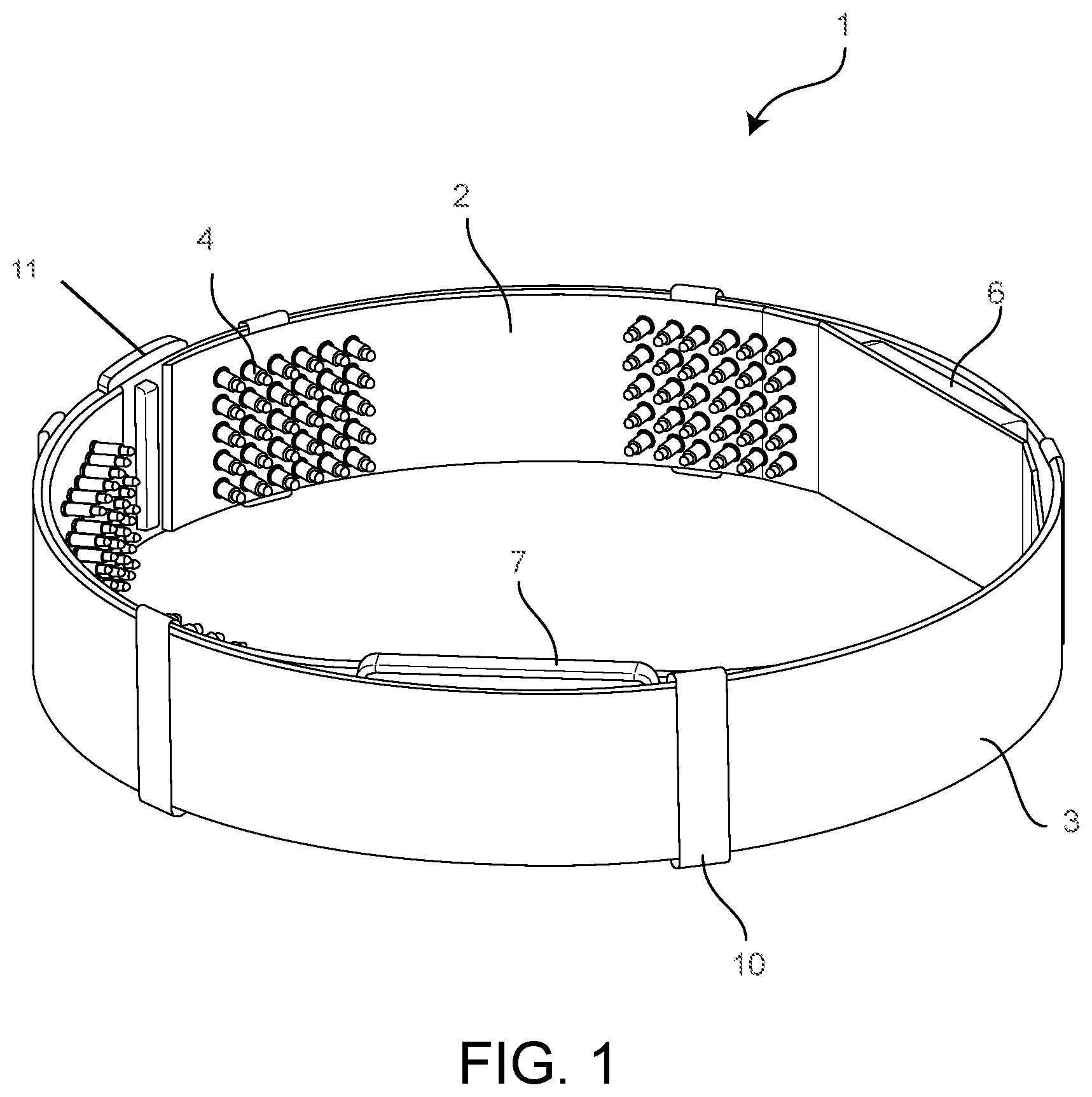 Patent US12564351 — Personal apparatus for conducting electroencephalography — Figure 1