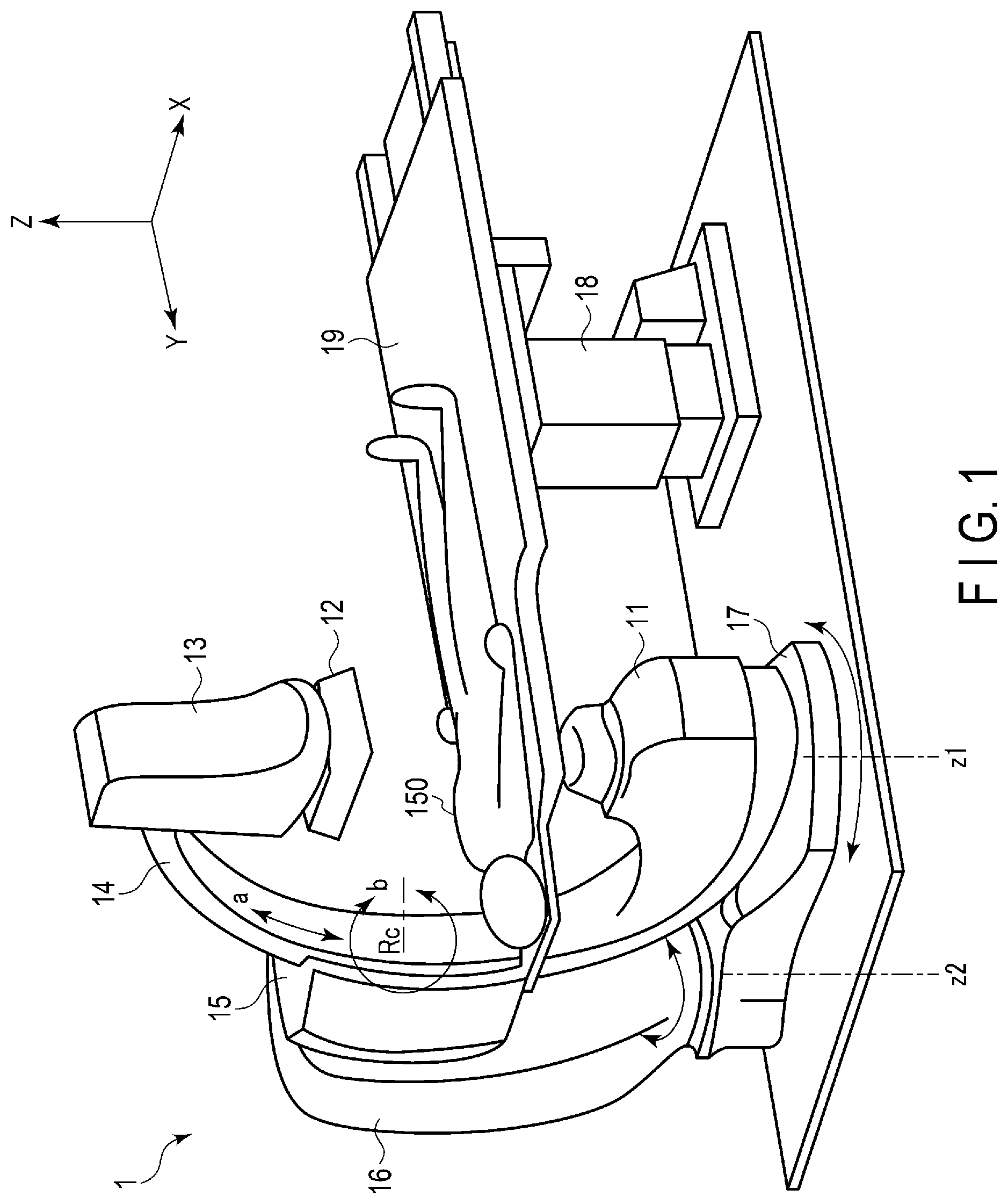 Patent US12564364 Figure 1 – X-ray diagnostic apparatus