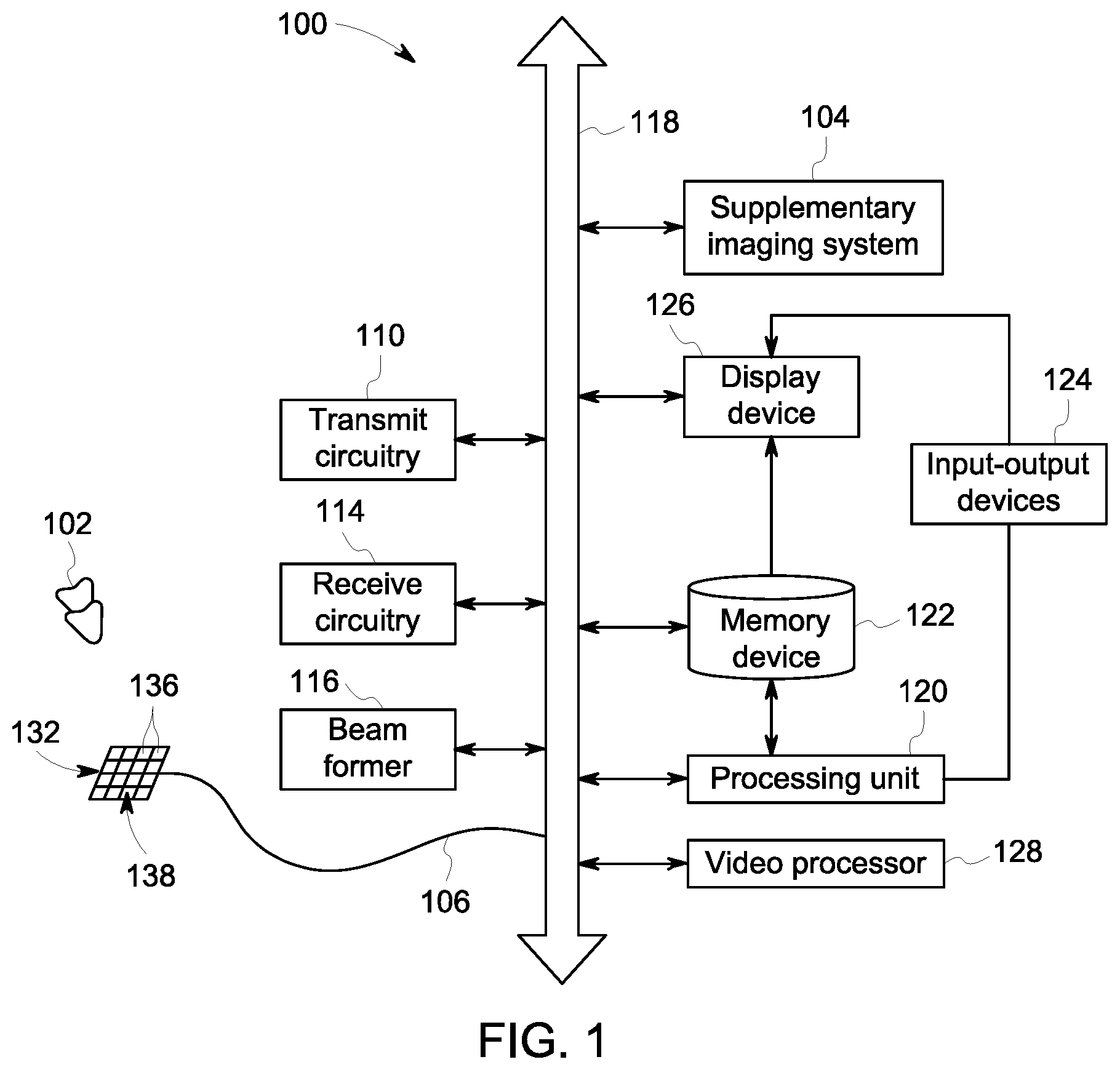 Patent US12564388 — Phase change insert for ultrasound imaging probe — Figure 1