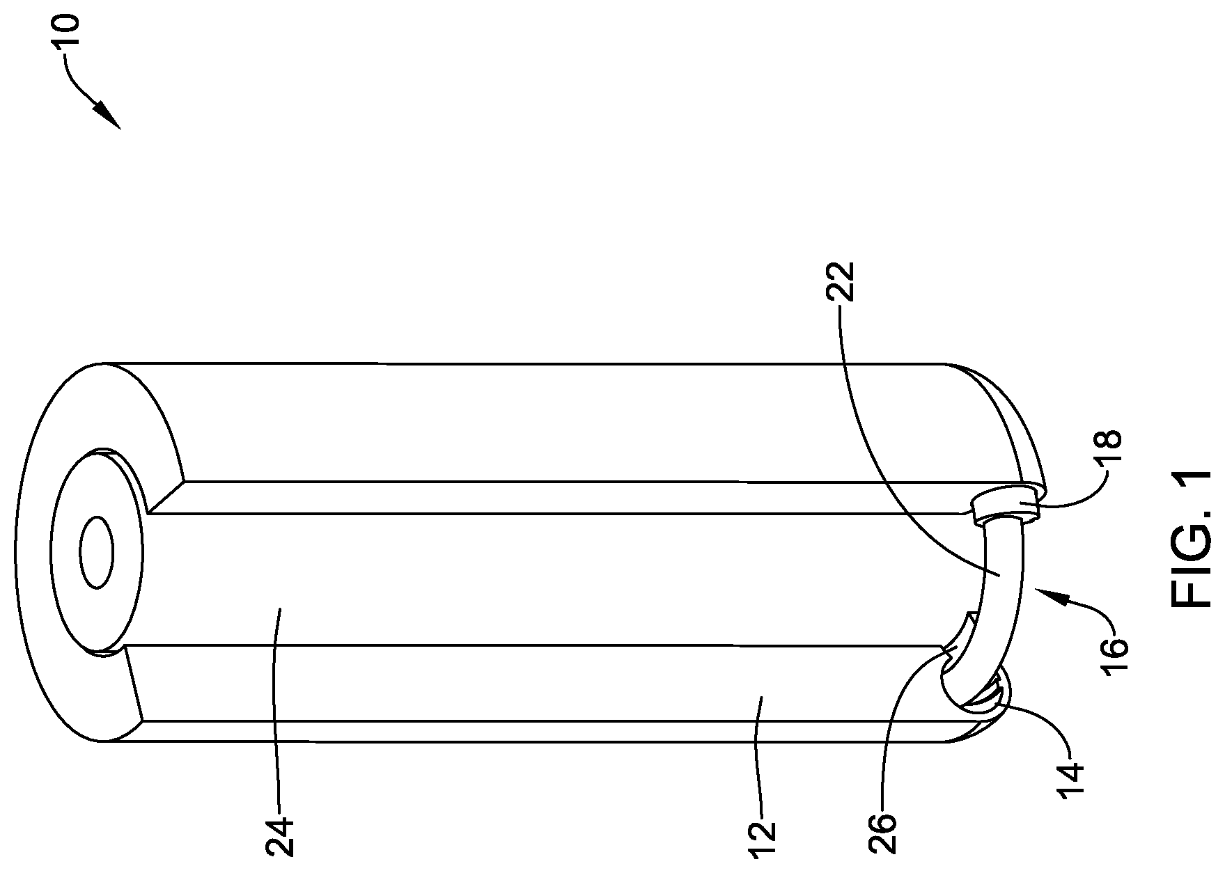 Patent US12564396 Figure 1 – Suture based closure device