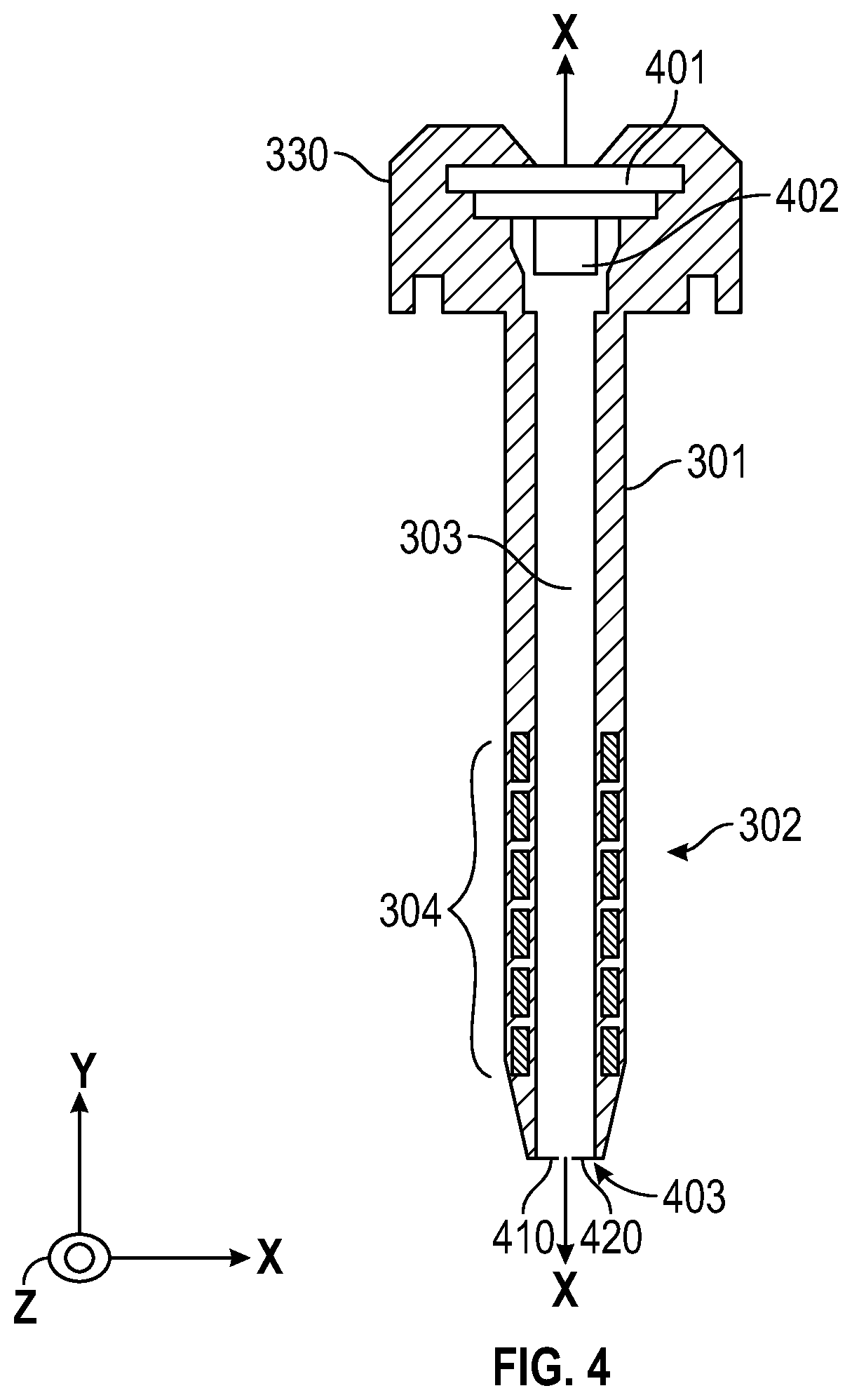 Patent US12564403 Figure 4 – Ligation clip loading device