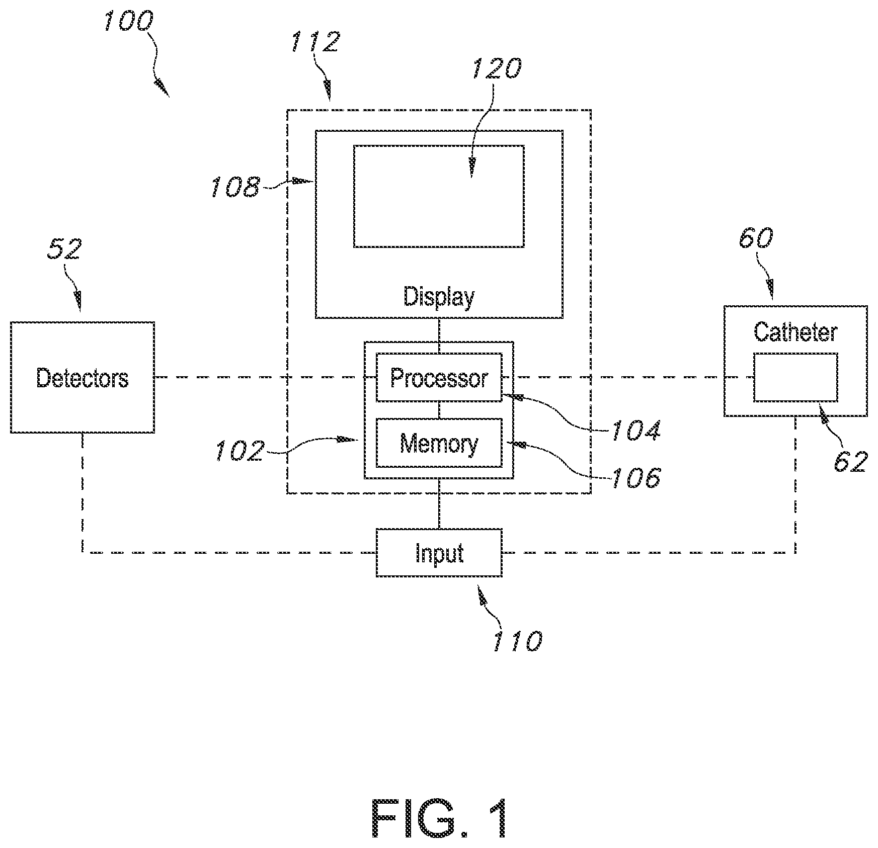 Patent US12564450 — Configurable system and method for indicating deviation from a medical device placement pathway — Figure 1