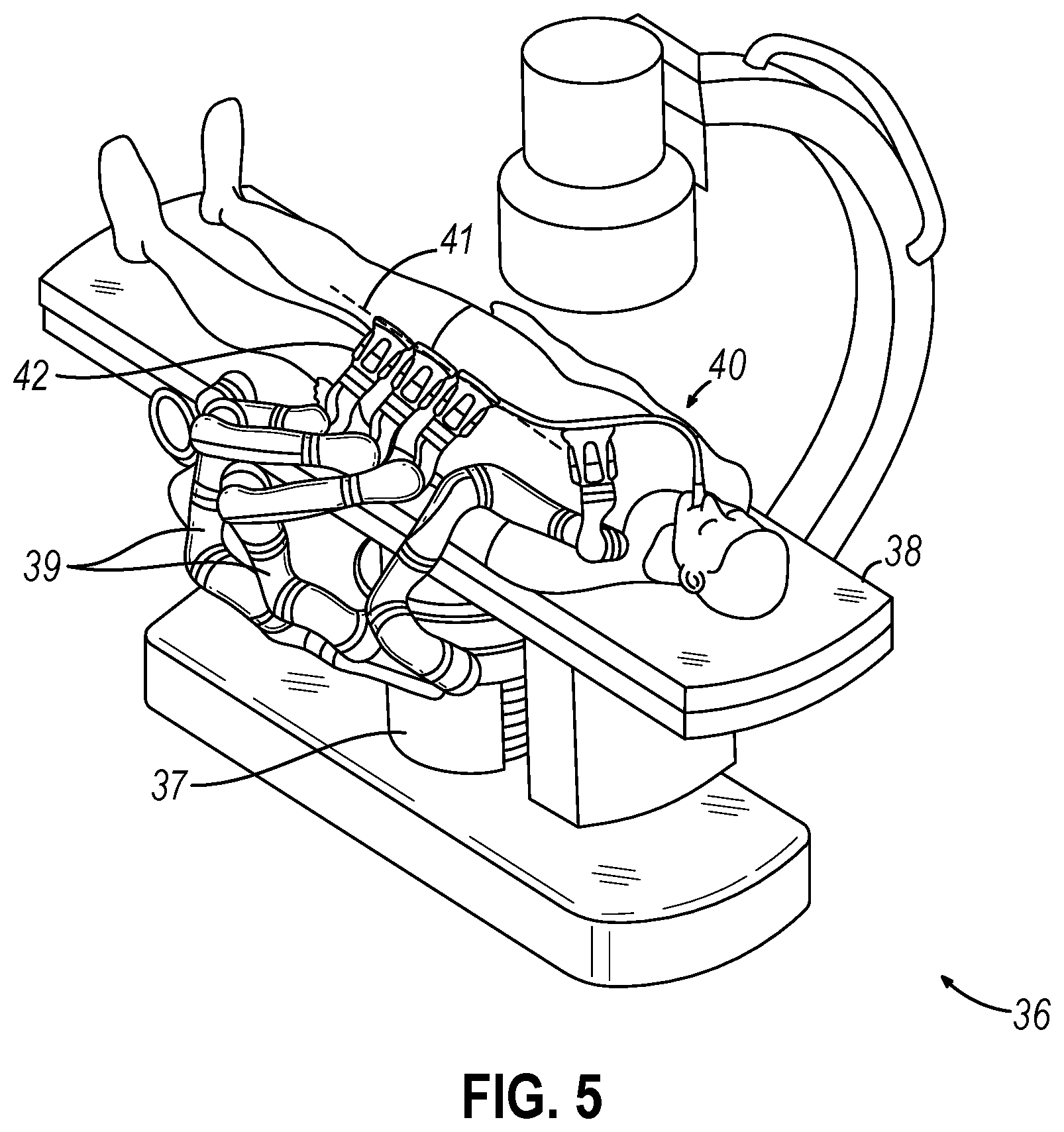 Patent US12564456 Figure 5 – Modular colpotomy cup component for robotically controlled uterine manipulator