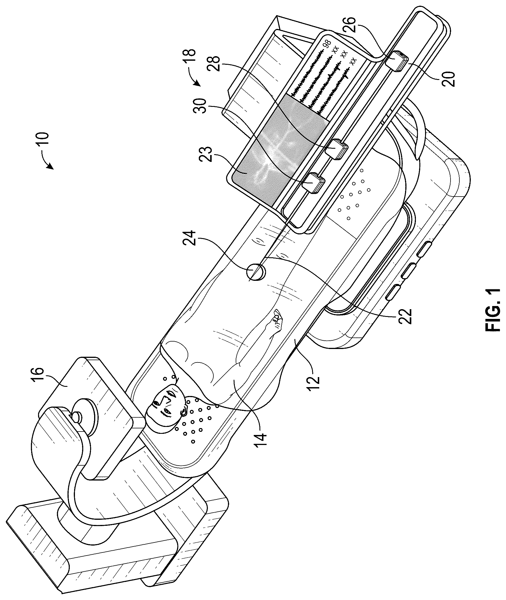 Patent US12564458 Figure 1 – Method of robotically driving a multi catheter assembly above the aortic arch