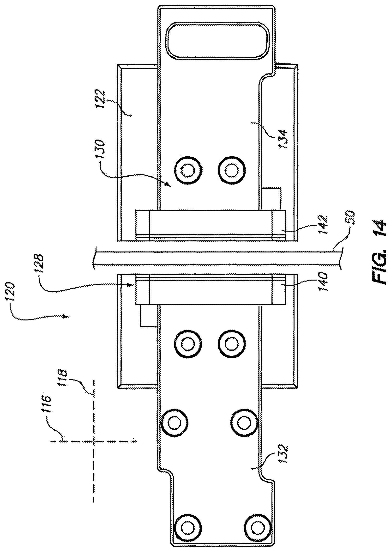 Patent US12564459 Figure 14 – Active drives for robotic catheter manipulators