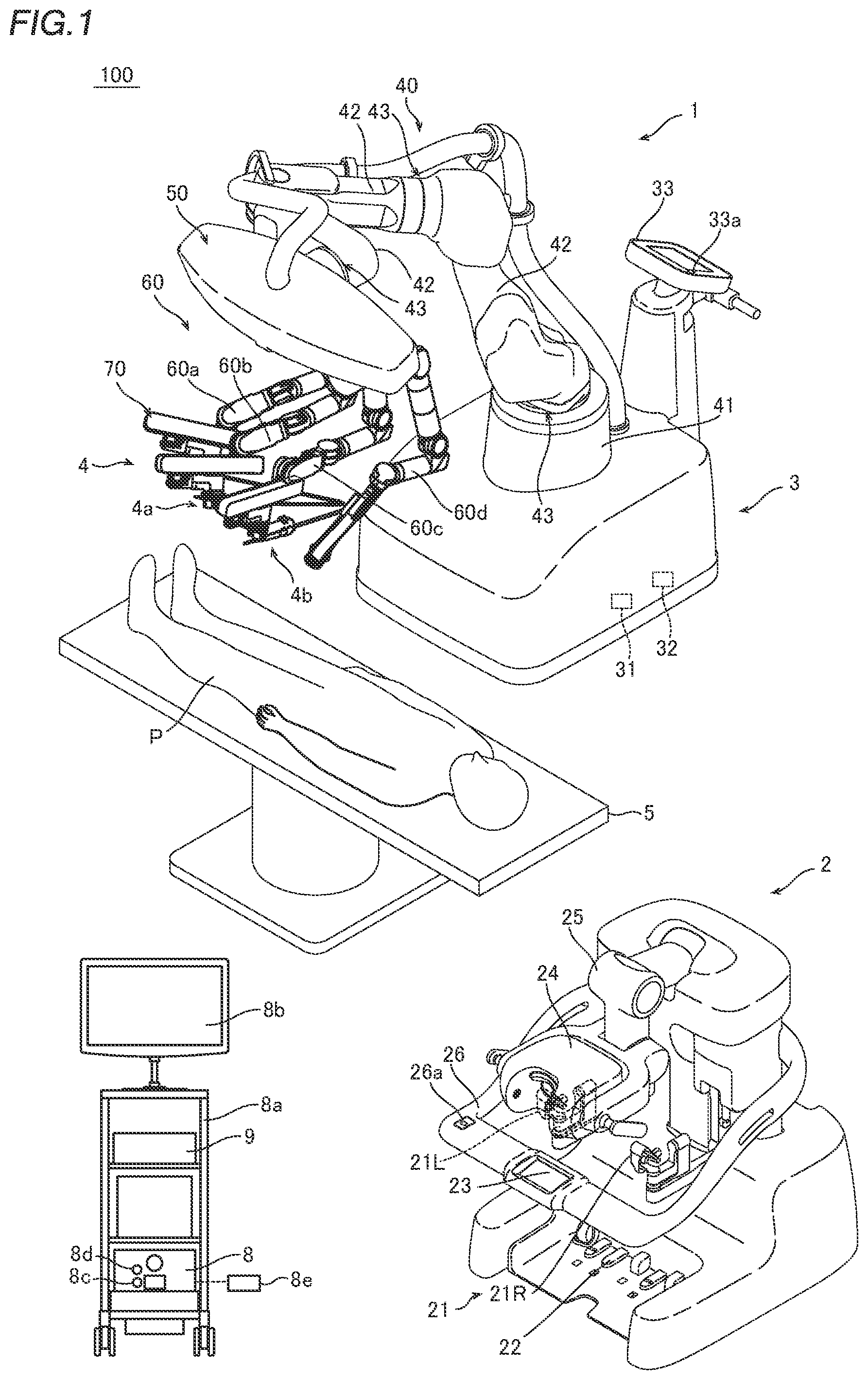 Patent US12564462 — Robotic surgical system and operator-side apparatus — Figure 1
