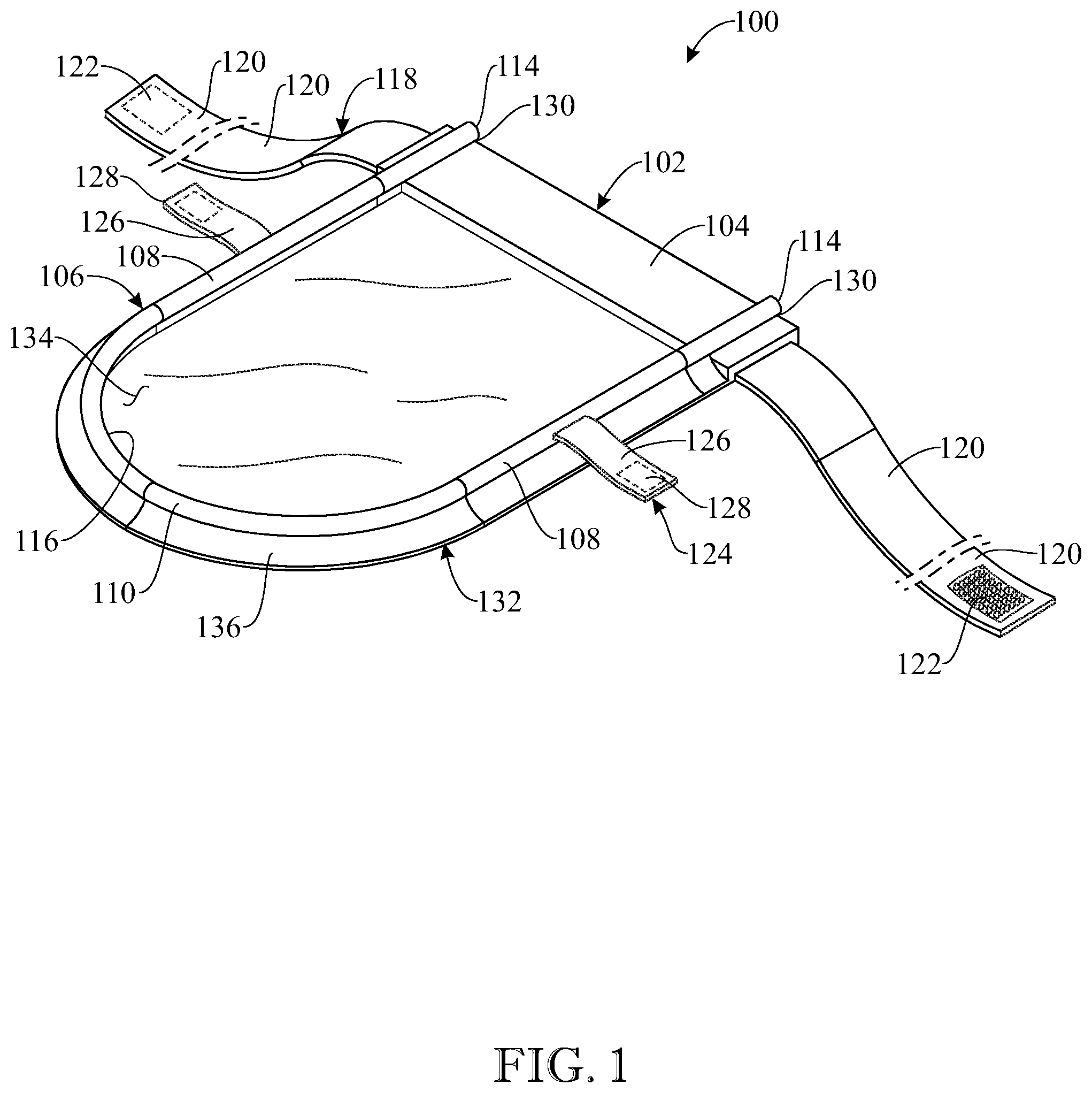 Patent US12564465 — Systems and methods for an airway isolation drape apparatus — Figure 1