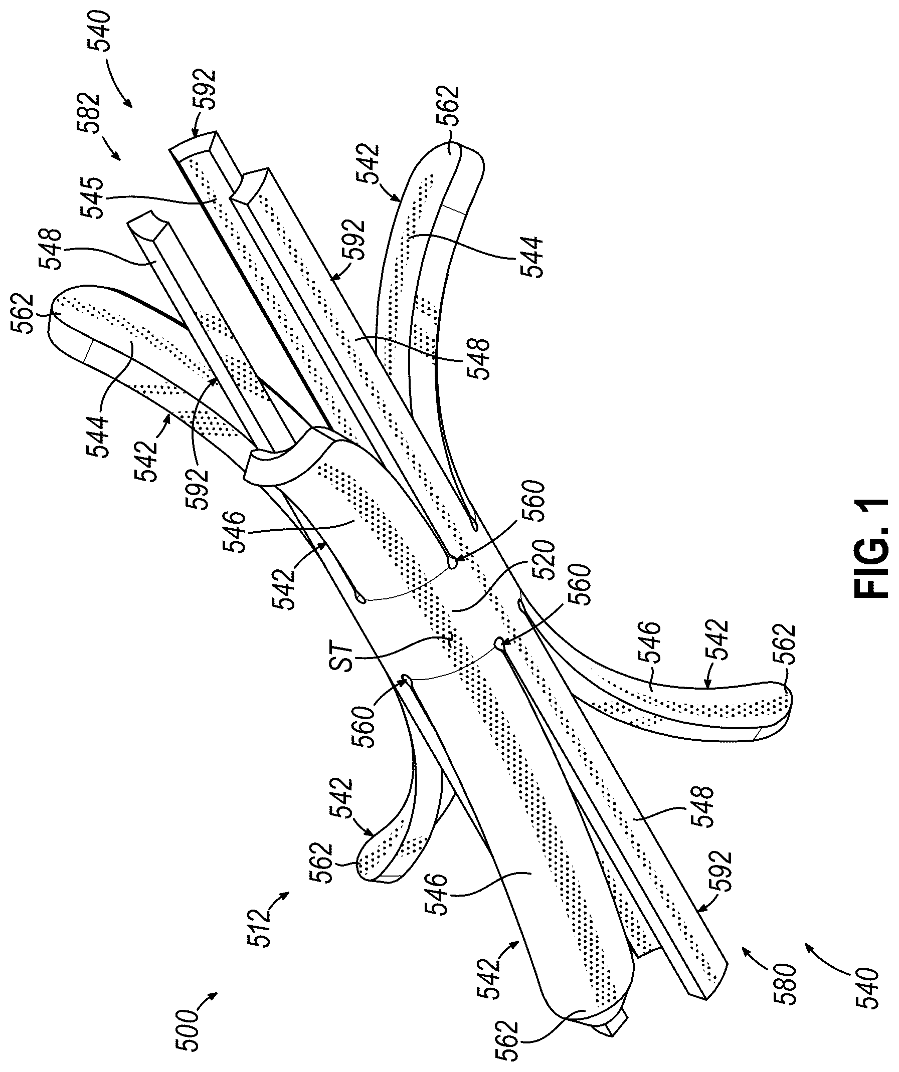 Patent US12564473 — Biopsy site marker having movable portions — Figure 1
