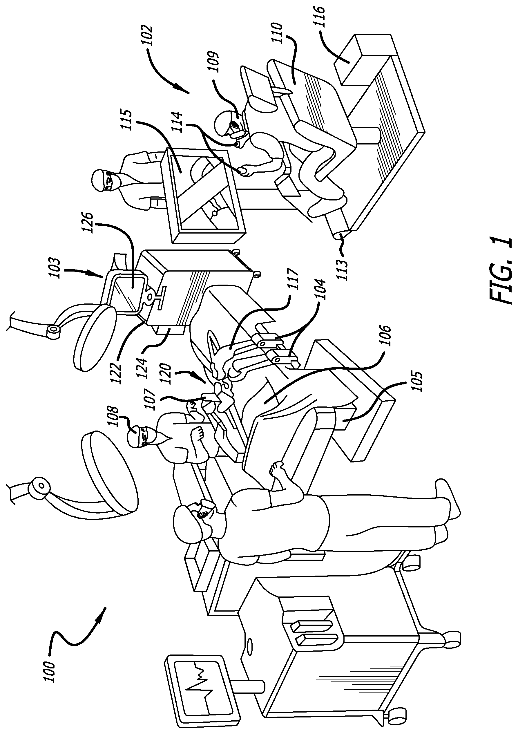 Patent US12564474 — Mounting kit for a surgical robotic system — Figure 1
