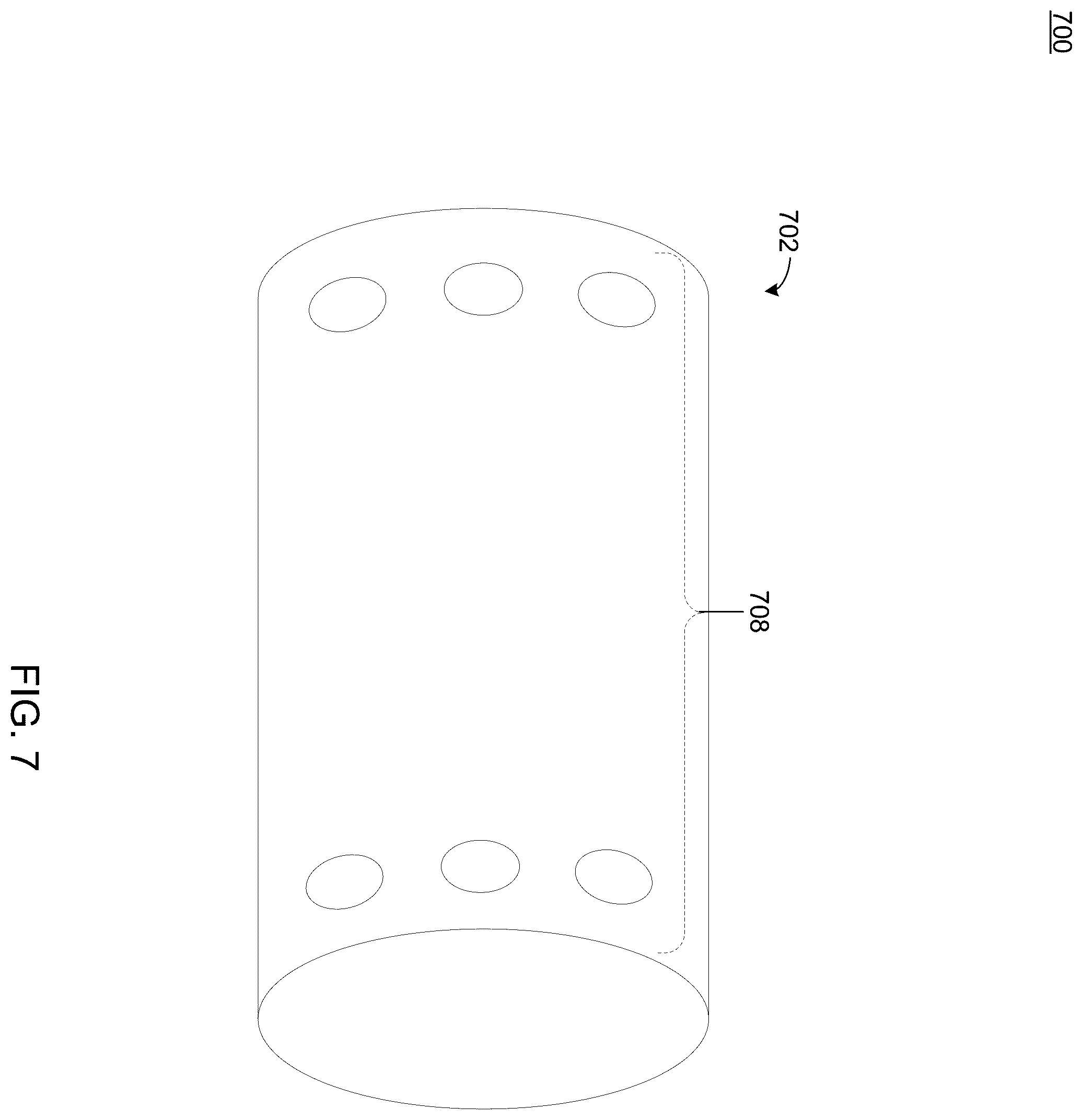 Patent US12564485 Figure 7 – Tissue grafts with pre-made attachment points