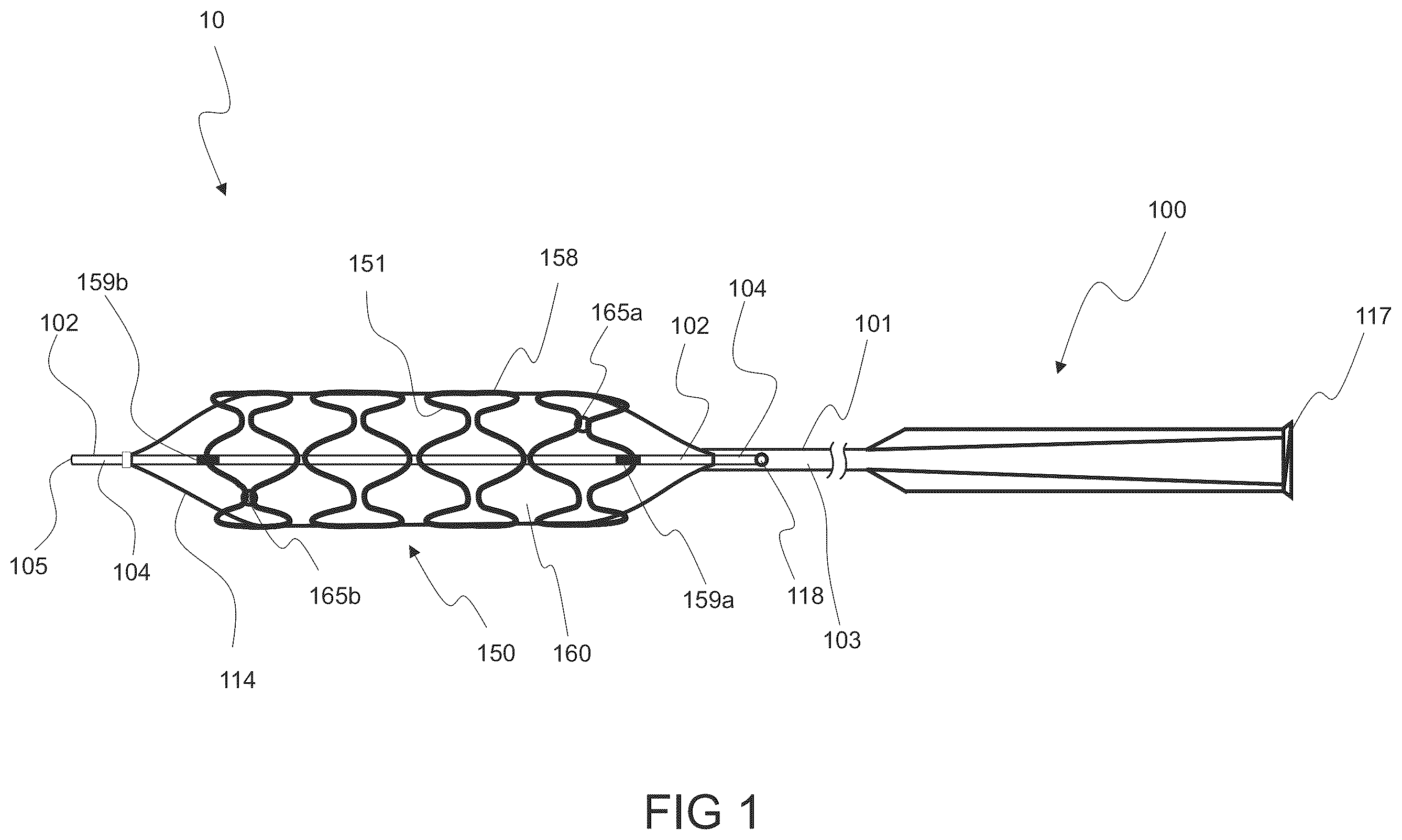 Patent US12564486 — Devices and methods for treating an aneurysm — Figure 1