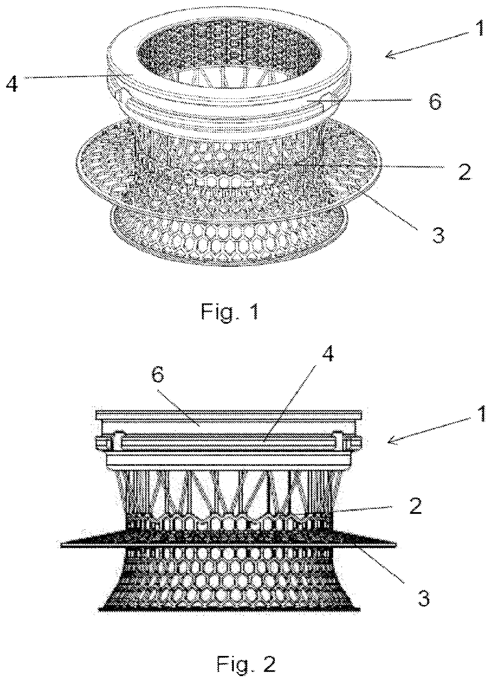 Patent US12564511 — Lid for an ostomy implant — Figure 1