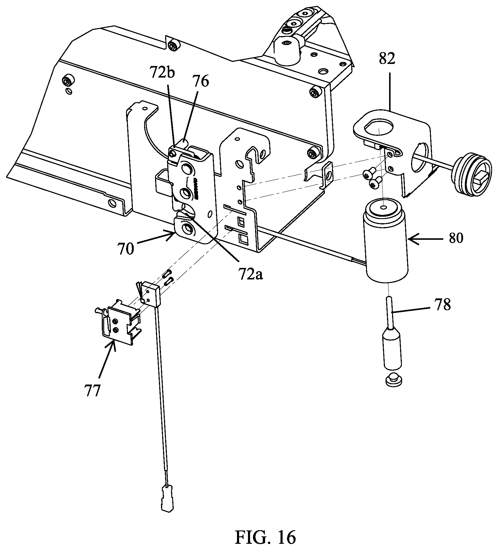 Patent US12564524 Figure 19 – Ambulance cot and loading and unloading system