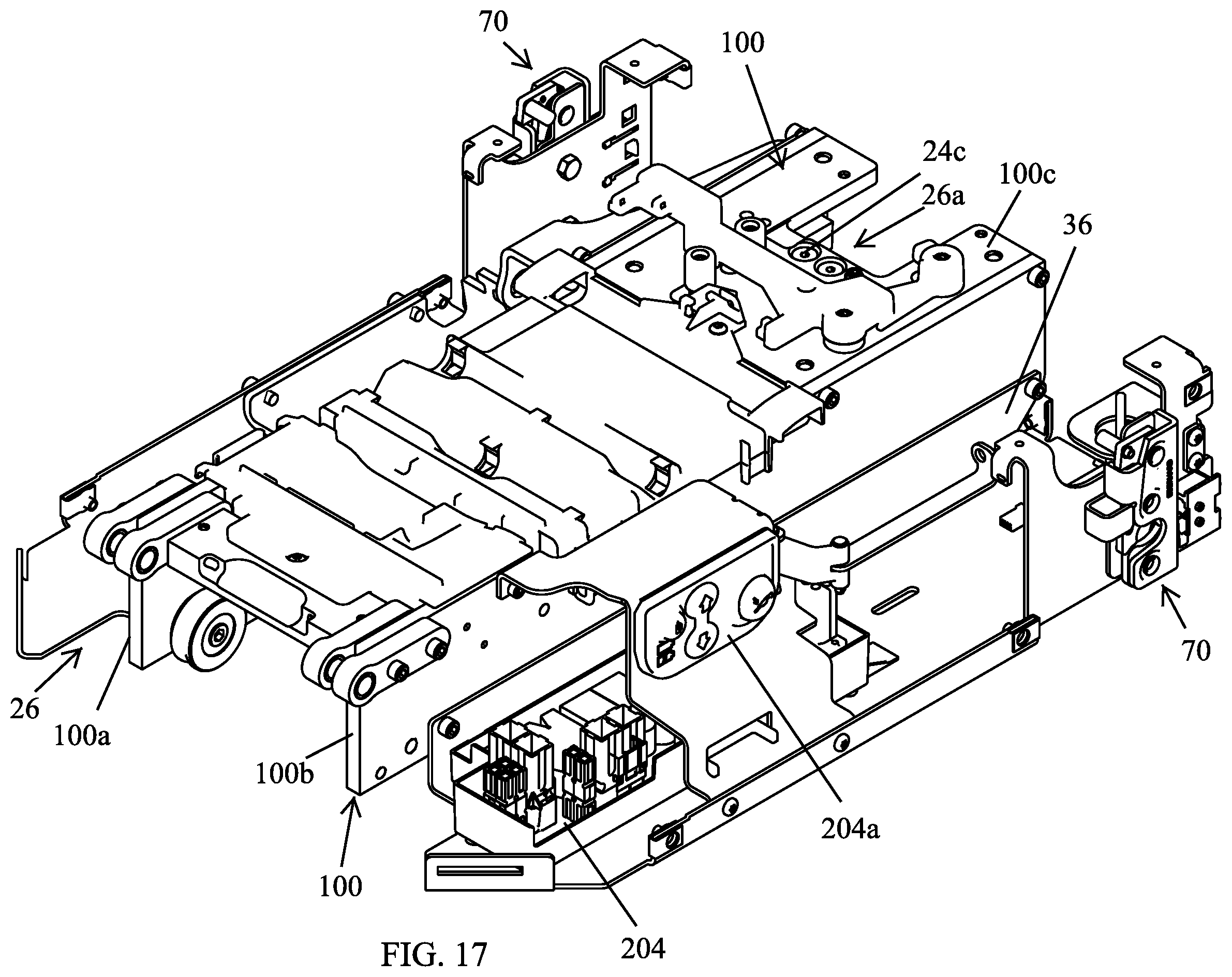 Patent US12564524 Figure 20 – Ambulance cot and loading and unloading system