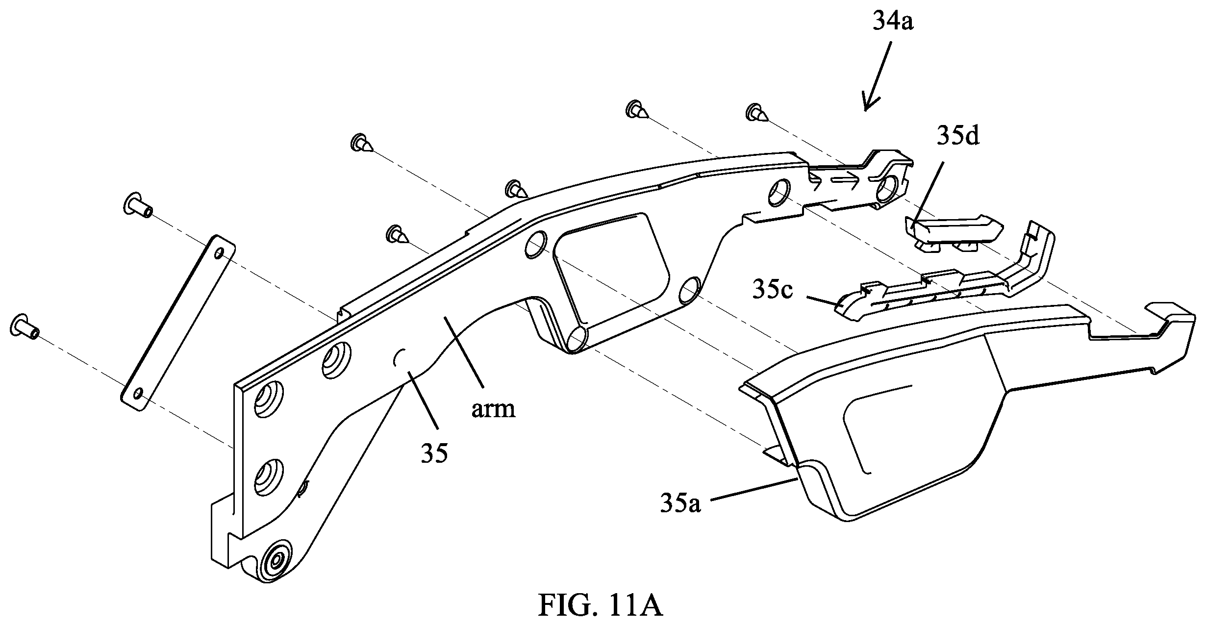 Patent US12564525 Figure 13 – Ambulance cot and loading and unloading system