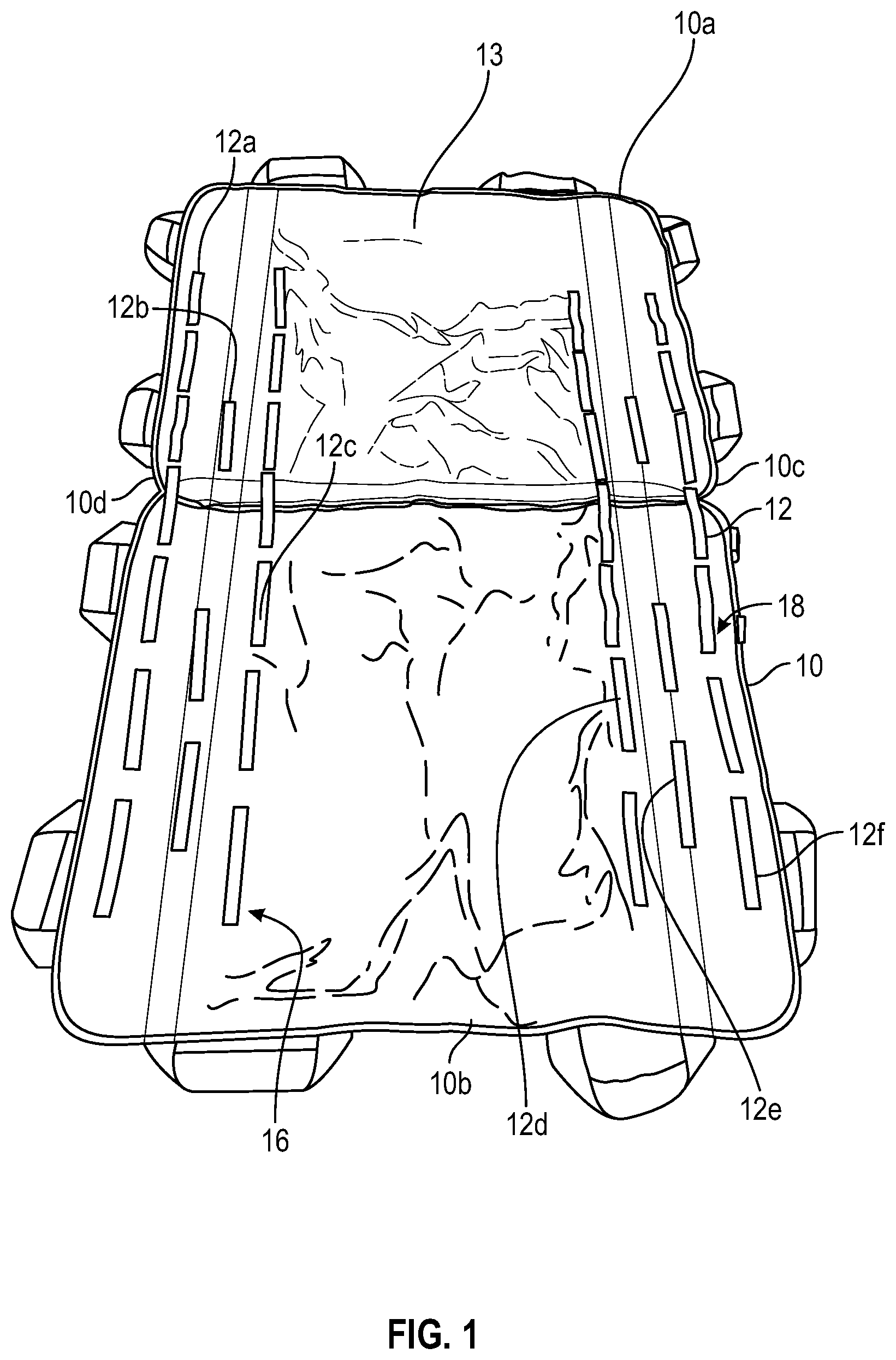 Patent US12564528 Figure 1 – Air controlled pressure off loading devices