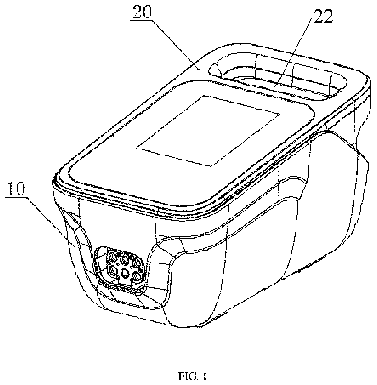 Patent US12564535 — Air compression device — Figure 1