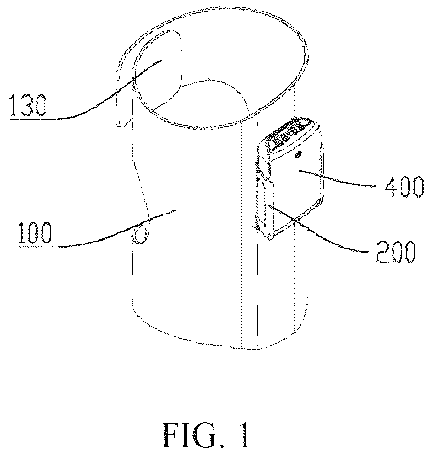 Patent US12564536 — Detachable pneumatic therapeutic apparatus — Figure 1