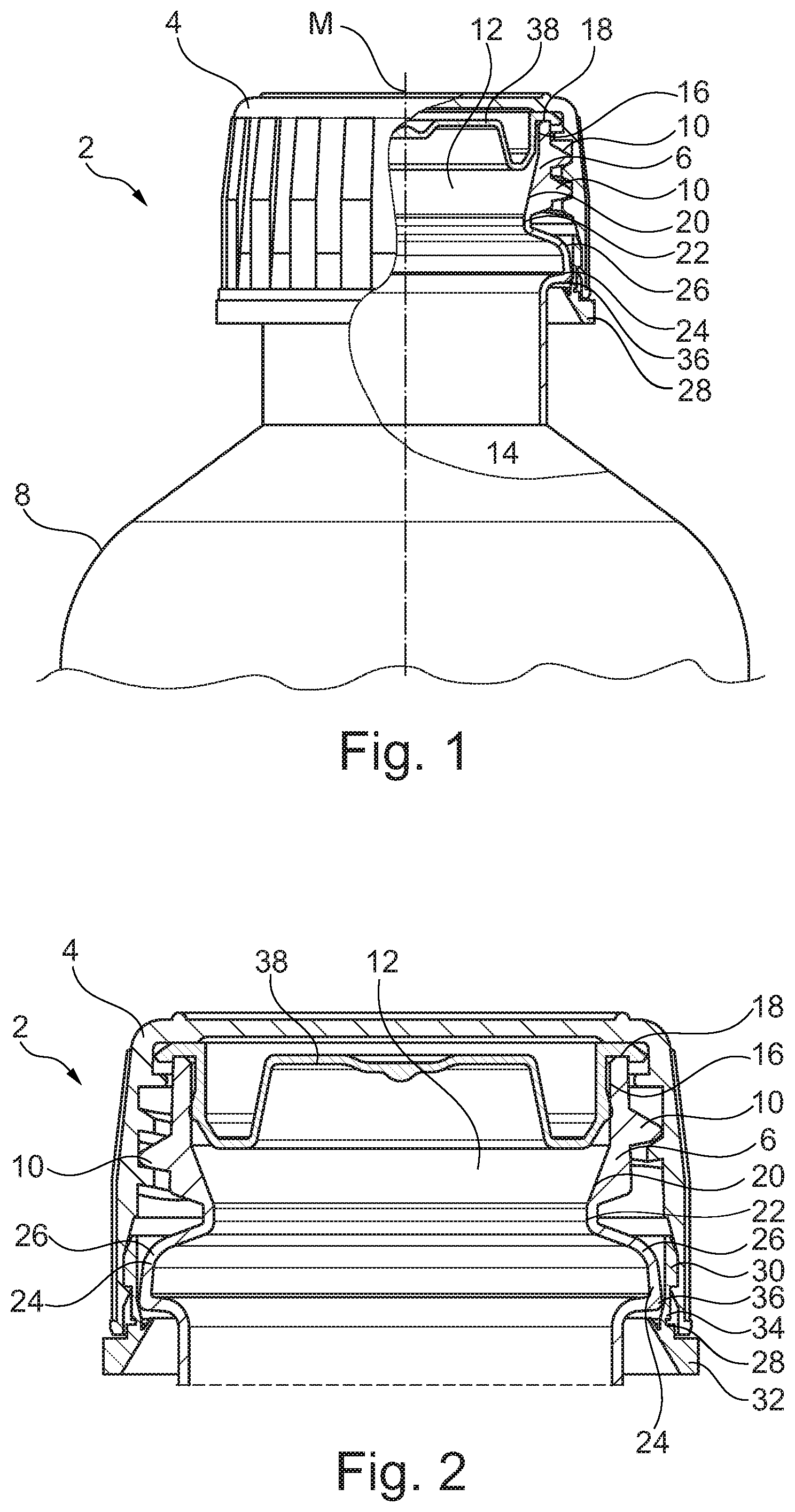 Patent US12564542 — Medical fluid container — Figure 1