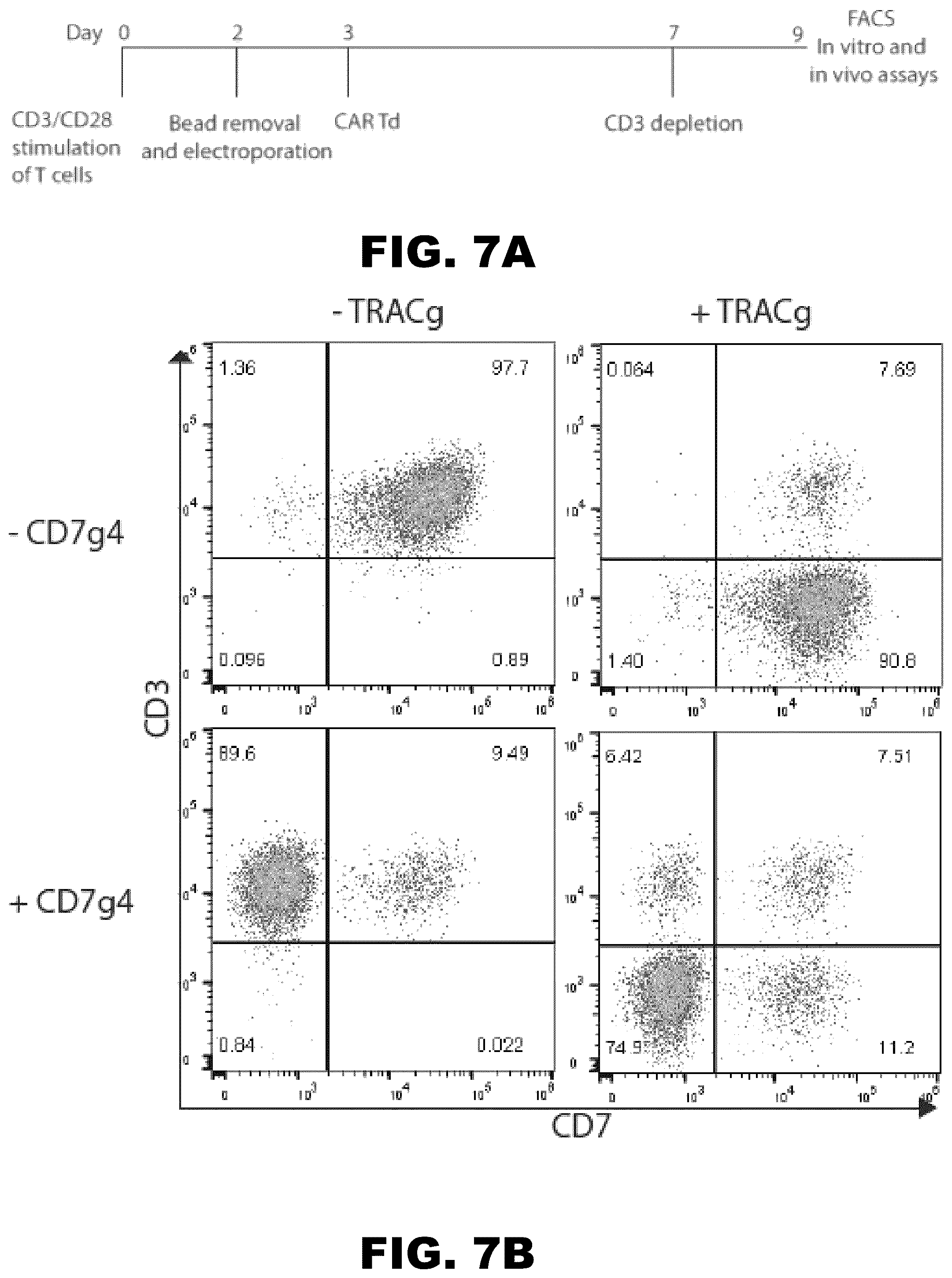 Patent US12564648 Figure 16 – Gene editing of CAR-T cells for the treatment of T cell malignancies with chimeric antigen receptors