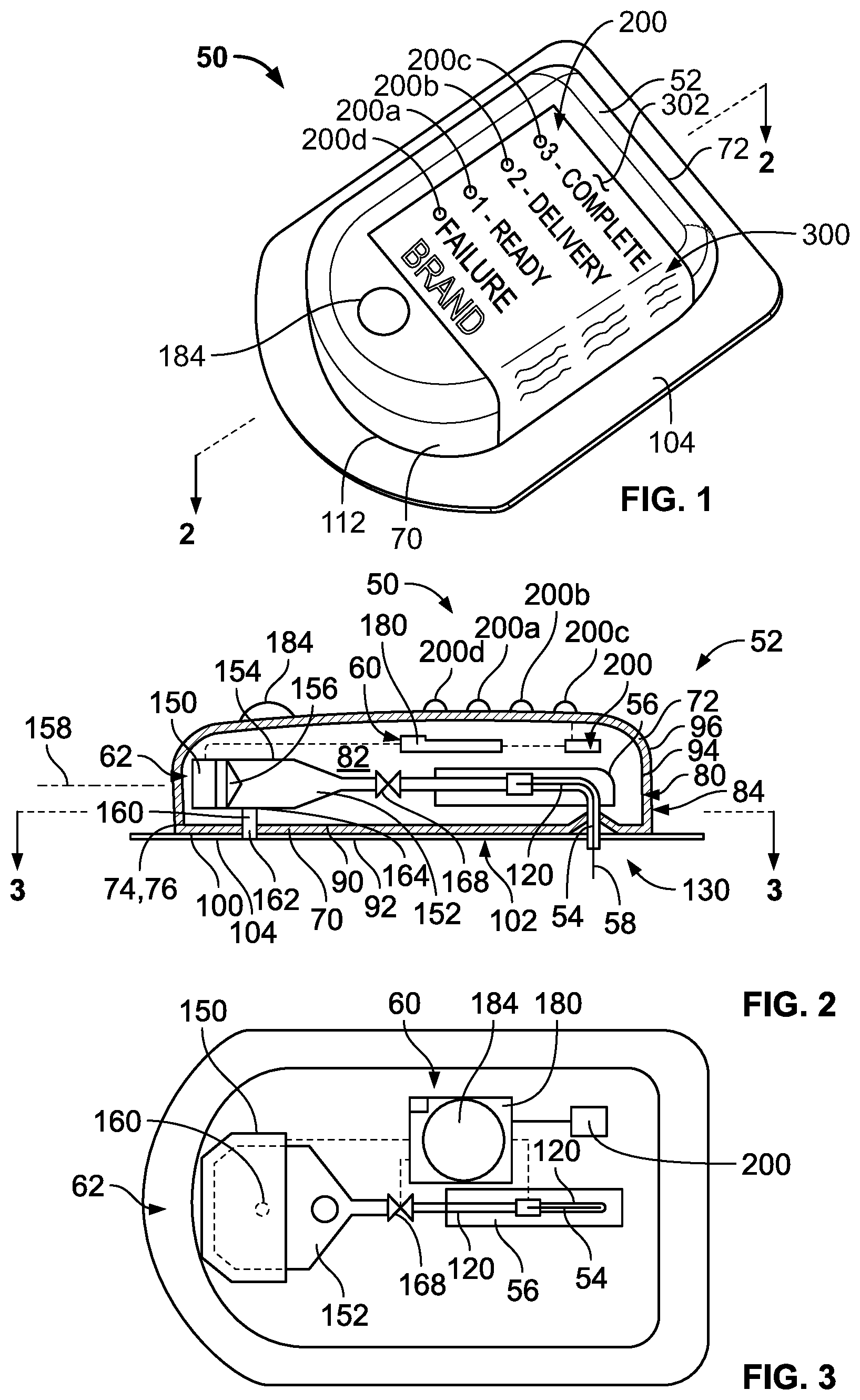 Patent US12564674 — Drug delivery device with messaging label — Figure 1