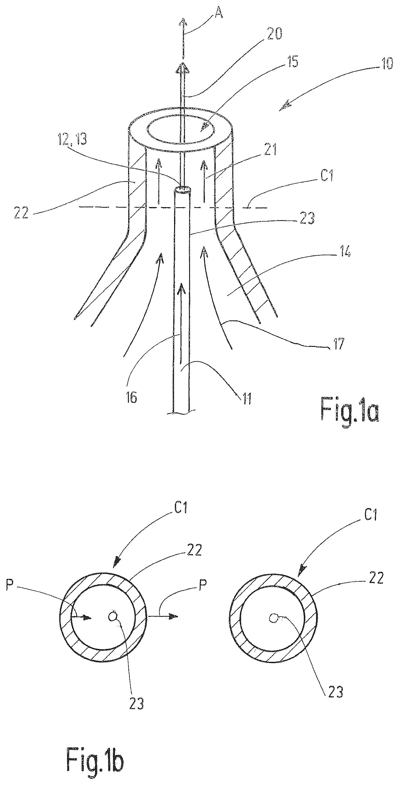 Patent US12564684 — Instrument, instrument head, application system and method — Figure 1