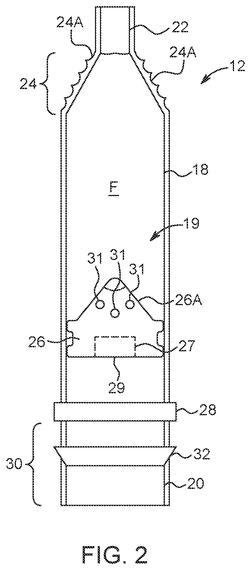 Patent US12564688 Figure 2 – System and method for syringe fluid fill verification and image recognition of power injector system features