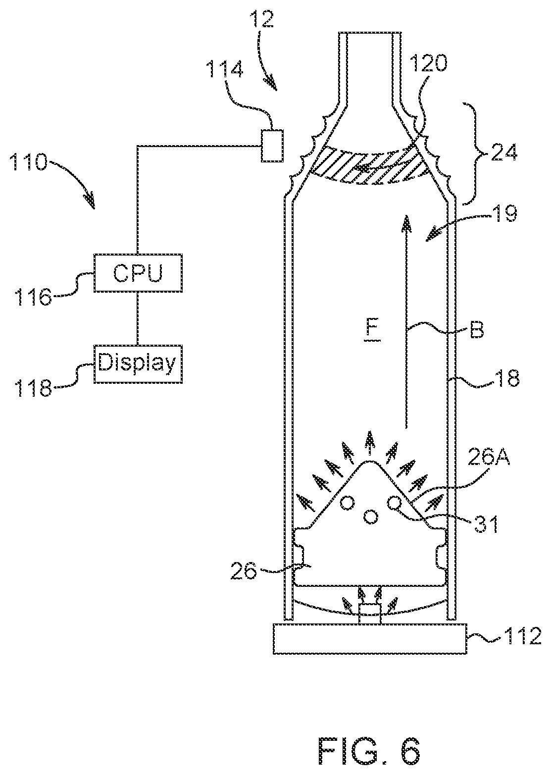 Patent US12564688 Figure 8 – System and method for syringe fluid fill verification and image recognition of power injector system features