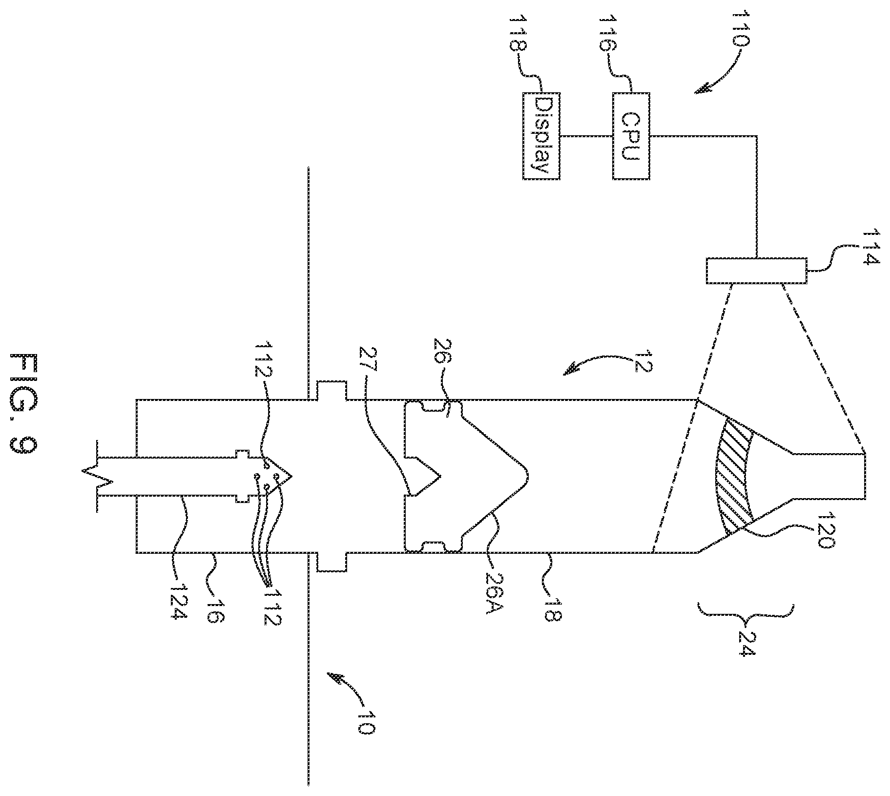 Patent US12564688 Figure 10 – System and method for syringe fluid fill verification and image recognition of power injector system features