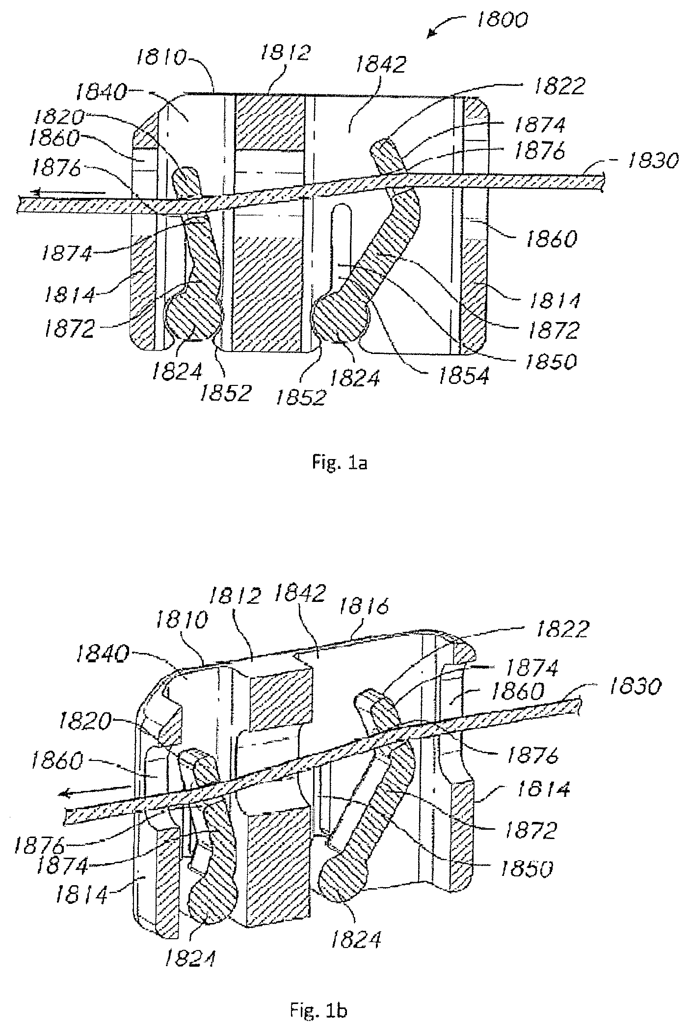 Patent US12564695 Figure 1 – Directional adjustment mechanism for headgear of a respiratory therapy mask or interface