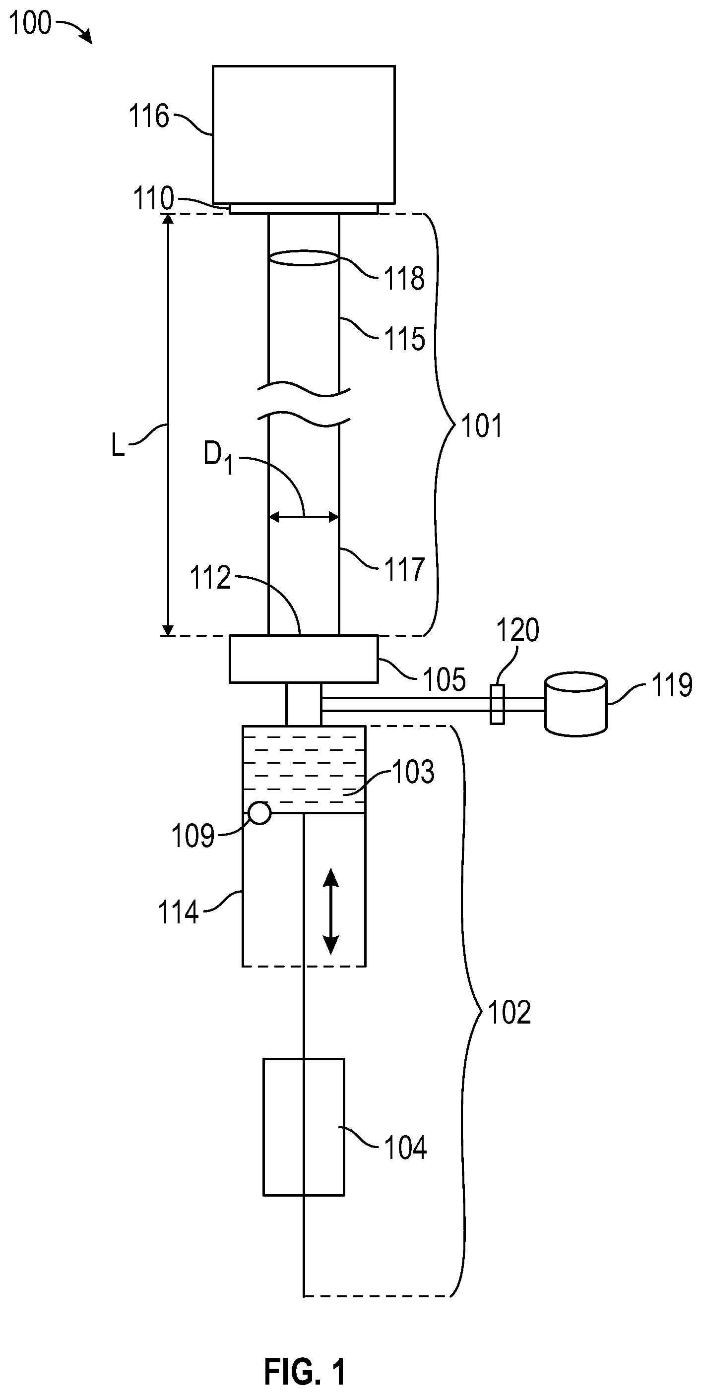 Patent US12564701 — Tube having an interior lubricious coating and systems and methods of applying the same — Figure 1